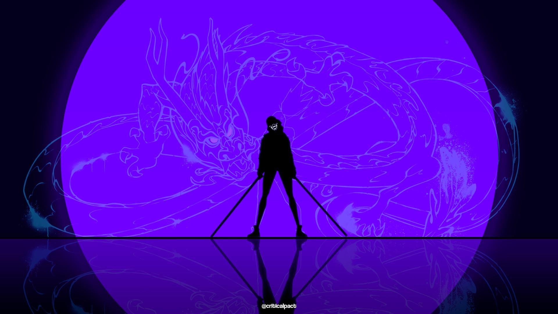1920x1080 I made a Akali KDA Wallpaper for all of you fans! <3
