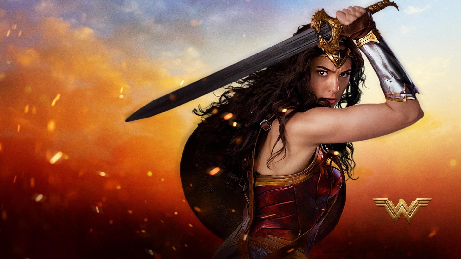 1920x1080 wonder woman large wallpaper for desktop 1080P, 2k, 4k HD wallpaper, background free download