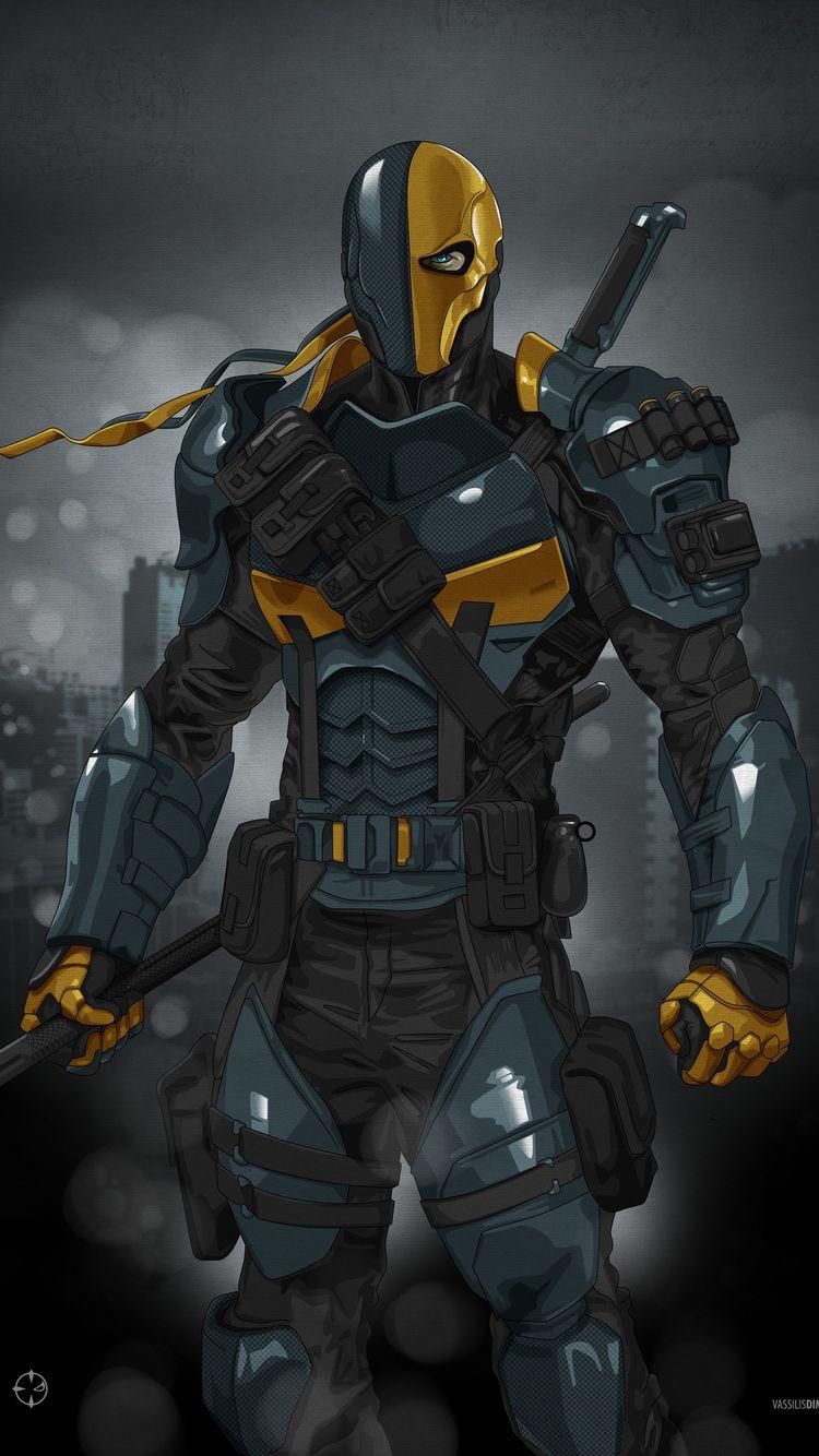 750x1334 Deathstroke Dc Comics Art iPhone iPhone 6S, iPhone 7 HD