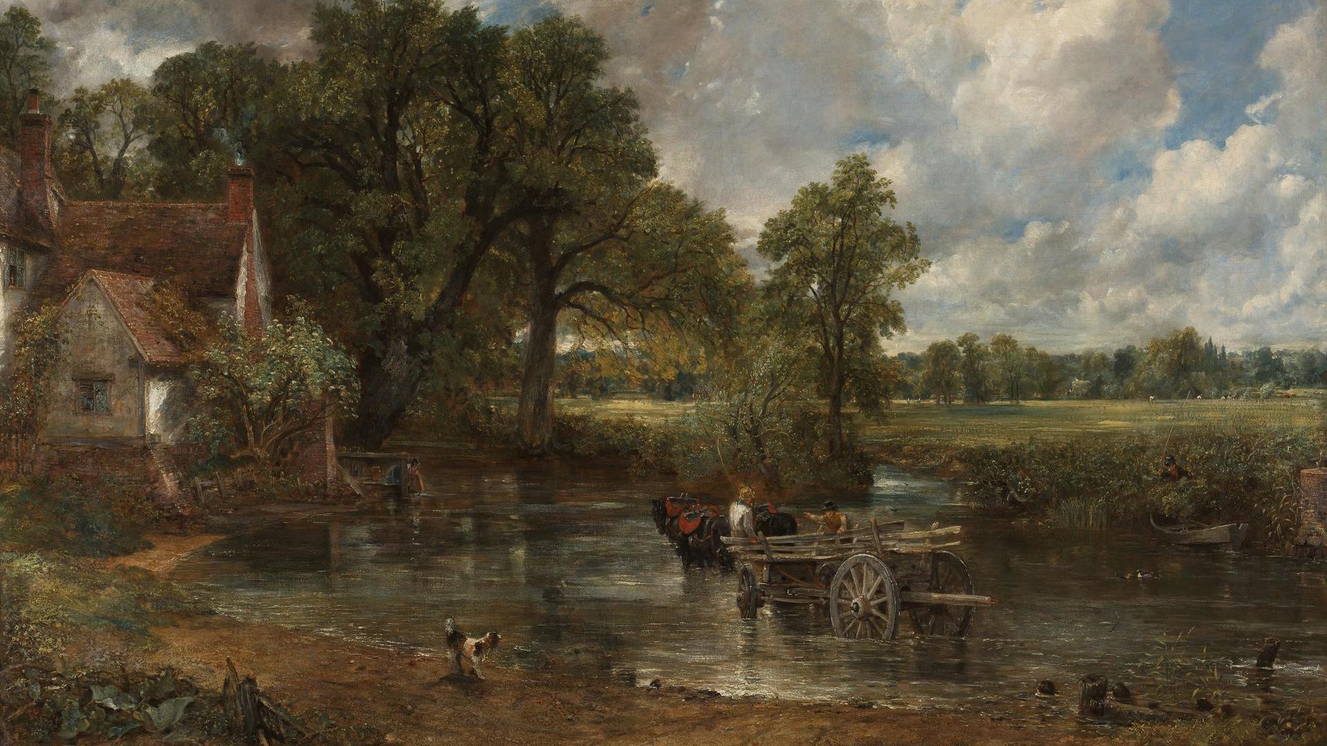 1920x1080 John Constable. The Hay Wain. NG1207. National Gallery, London