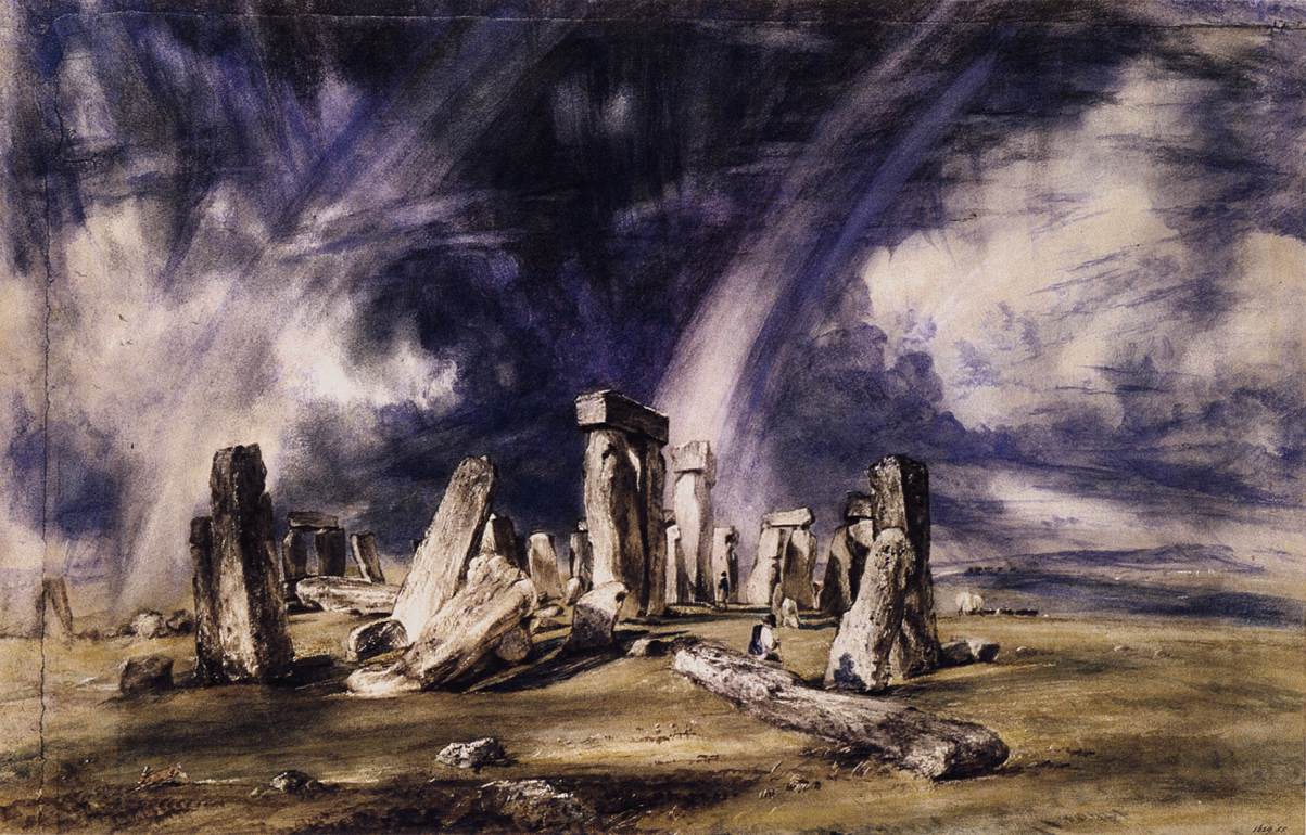 1203x770 Great British Art: Stonehenge as Painted by John Constable in 1835 View of a World Icon