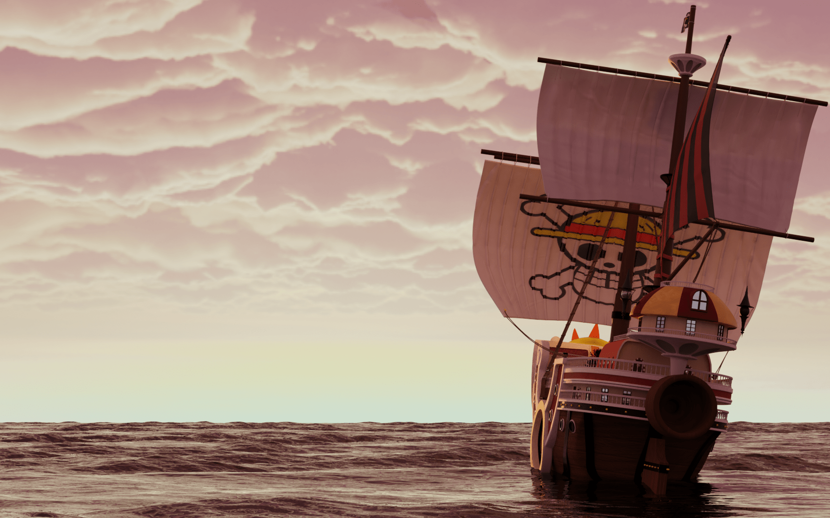 One Piece Boat Wallpapers Top Free One Piece Boat Backgrounds WallpaperAccess
