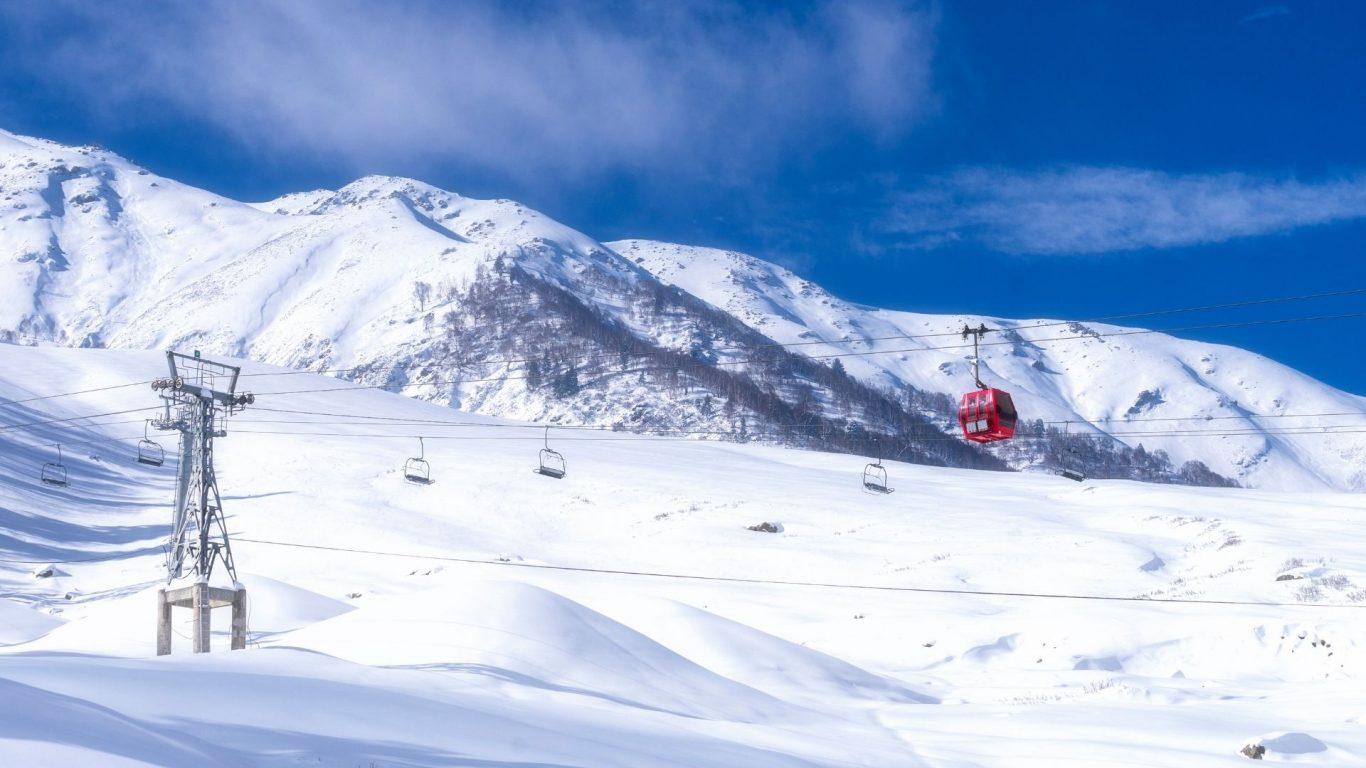 1366x768 It's snowing in Gulmarg and the Gondola is back in the air. Condé Nast Traveller India