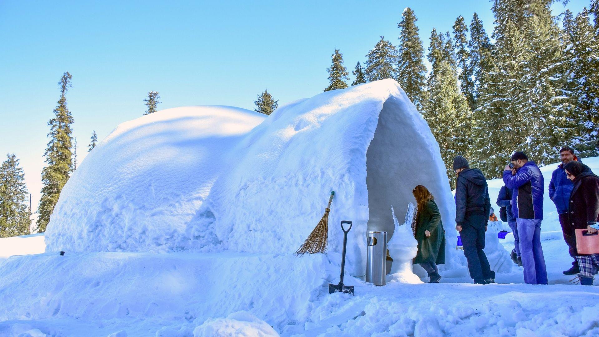 1920x1080 Would you dine at this igloo café in Gulmarg?. Condé Nast Traveller India
