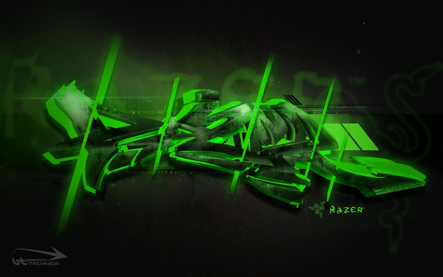1439x899 Graffiti Style Wallpaper various hardware logos