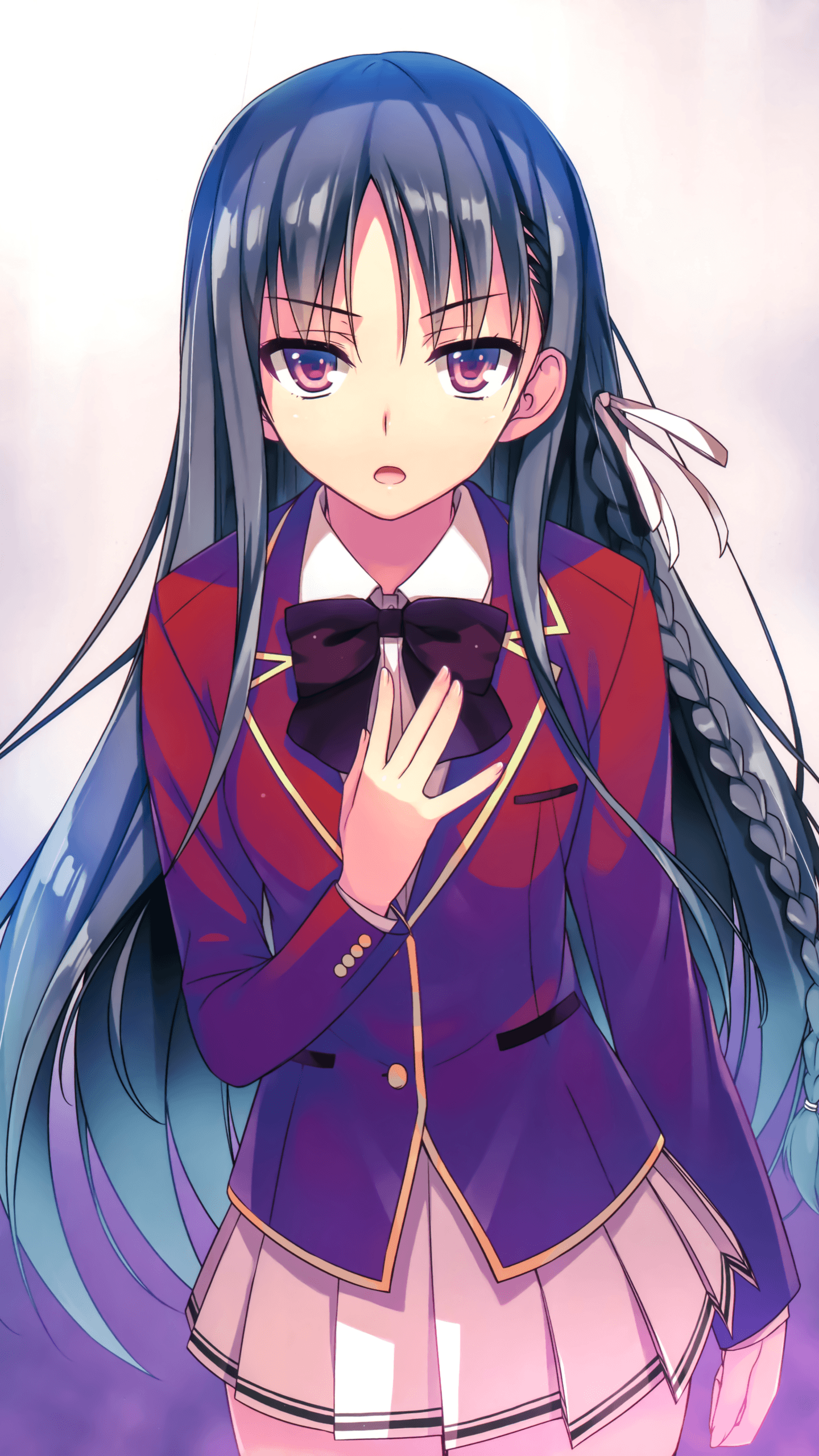 1440x2560 Suzune Horikita Aesthetic Wallpaper