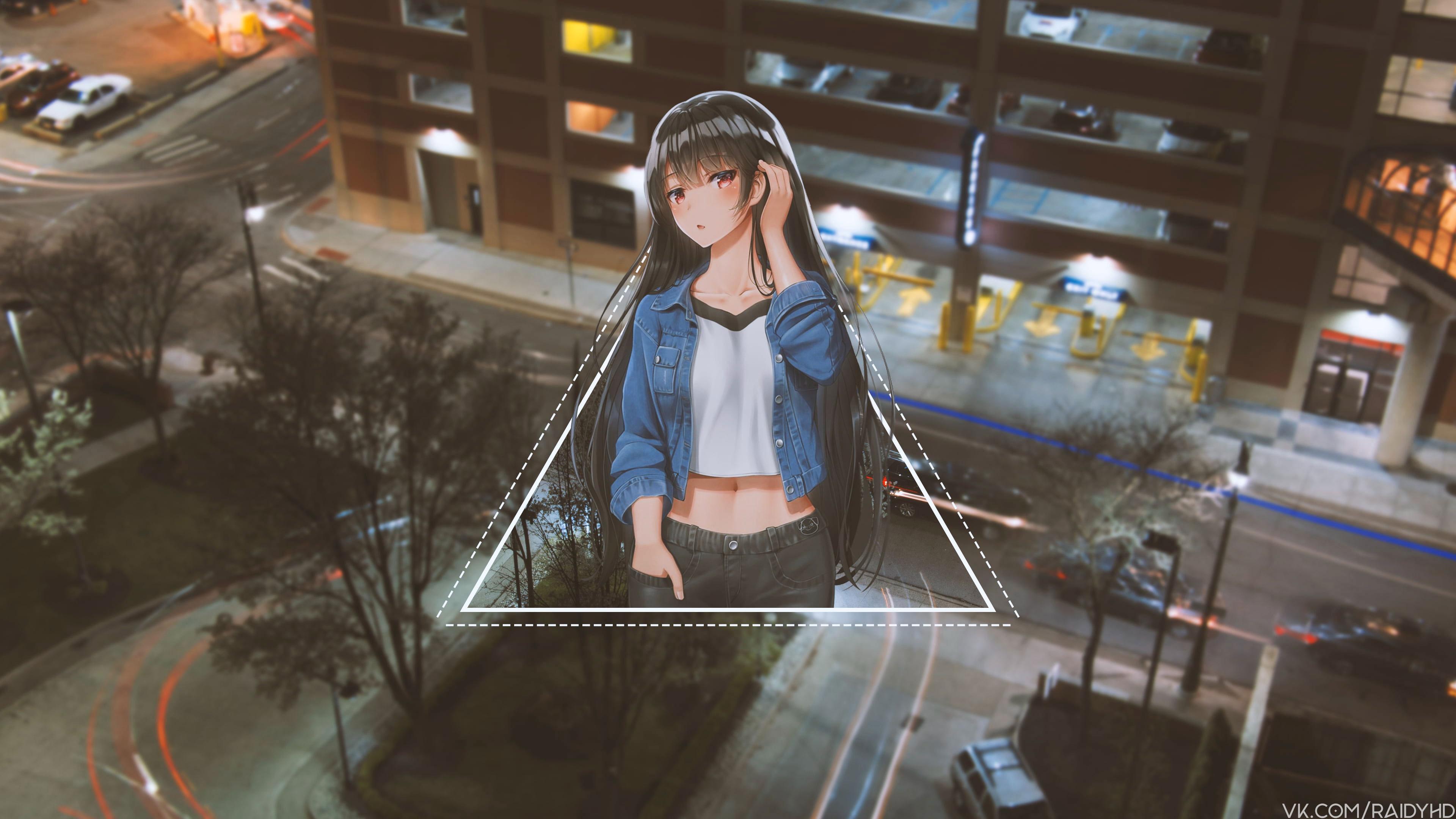 3840x2160 Wallpaper Anime Girls, Picture In Picture, Horikita Suzune