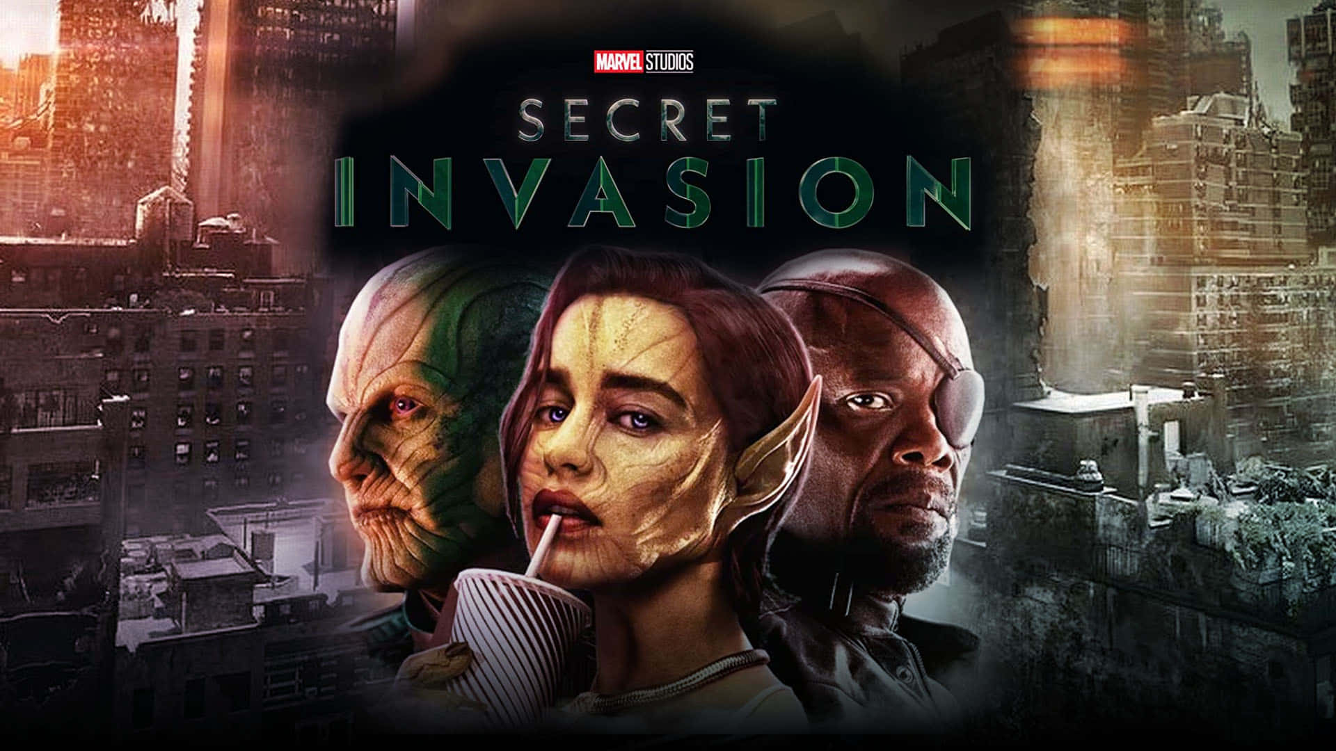 Секретное вторжение 2. Секретное вторжение 2023. Секретное вторжение (Secret Invasion). Секретное вторжение сериал Постер. Секретное вторжение Марвел 2023.