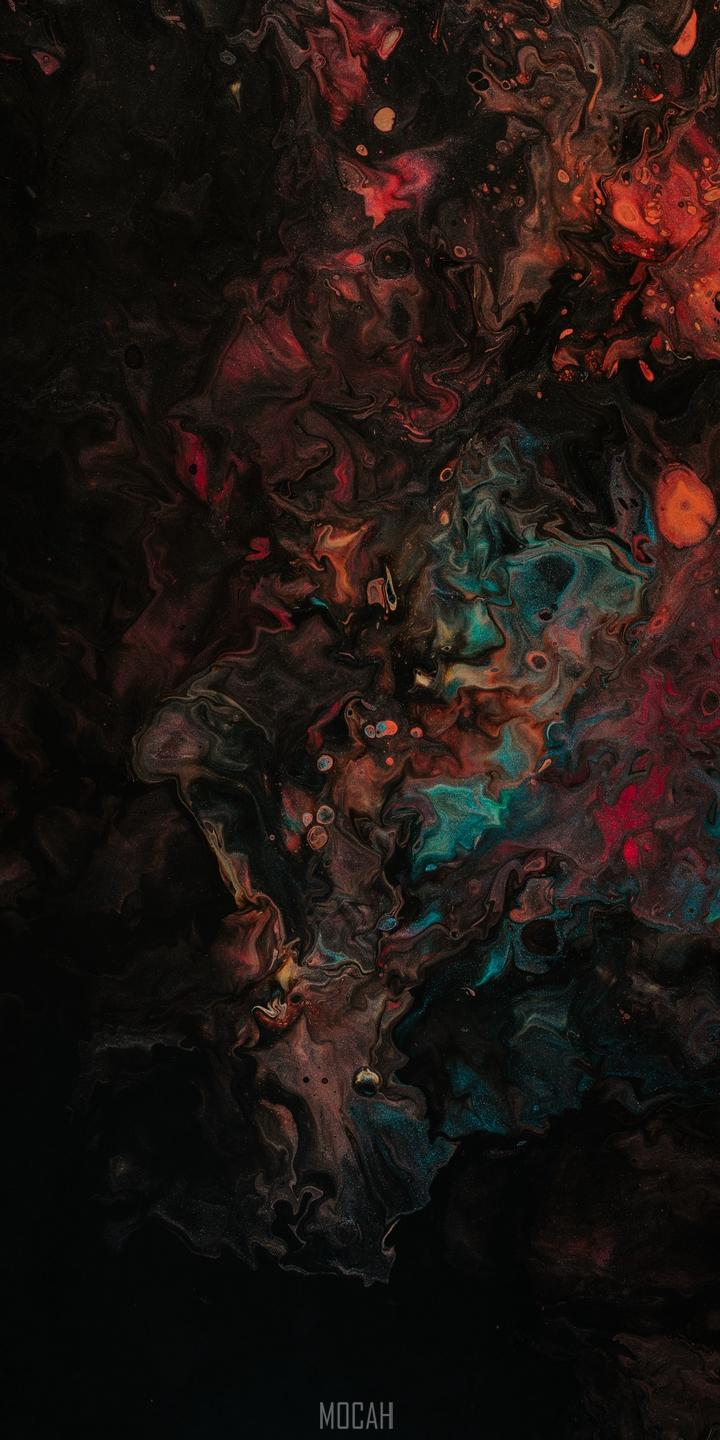720x1440 Painting, Watercolor Painting, Red, Darkness, Art, HTC Desire 12s full HD wallpaper, 720x1440 Gallery HD Wallpaper