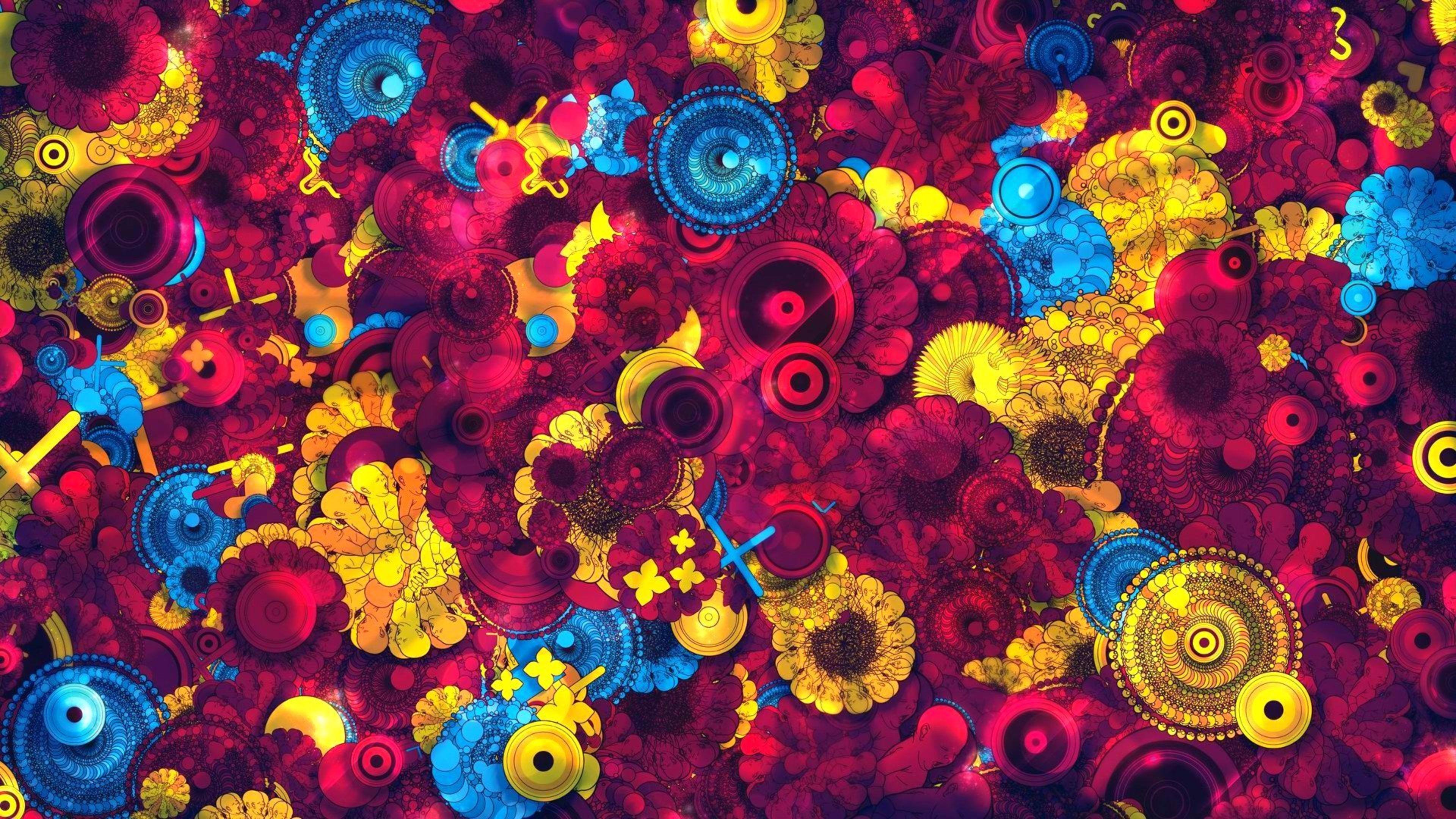 3840x2160 Trippy 4K Wallpaper