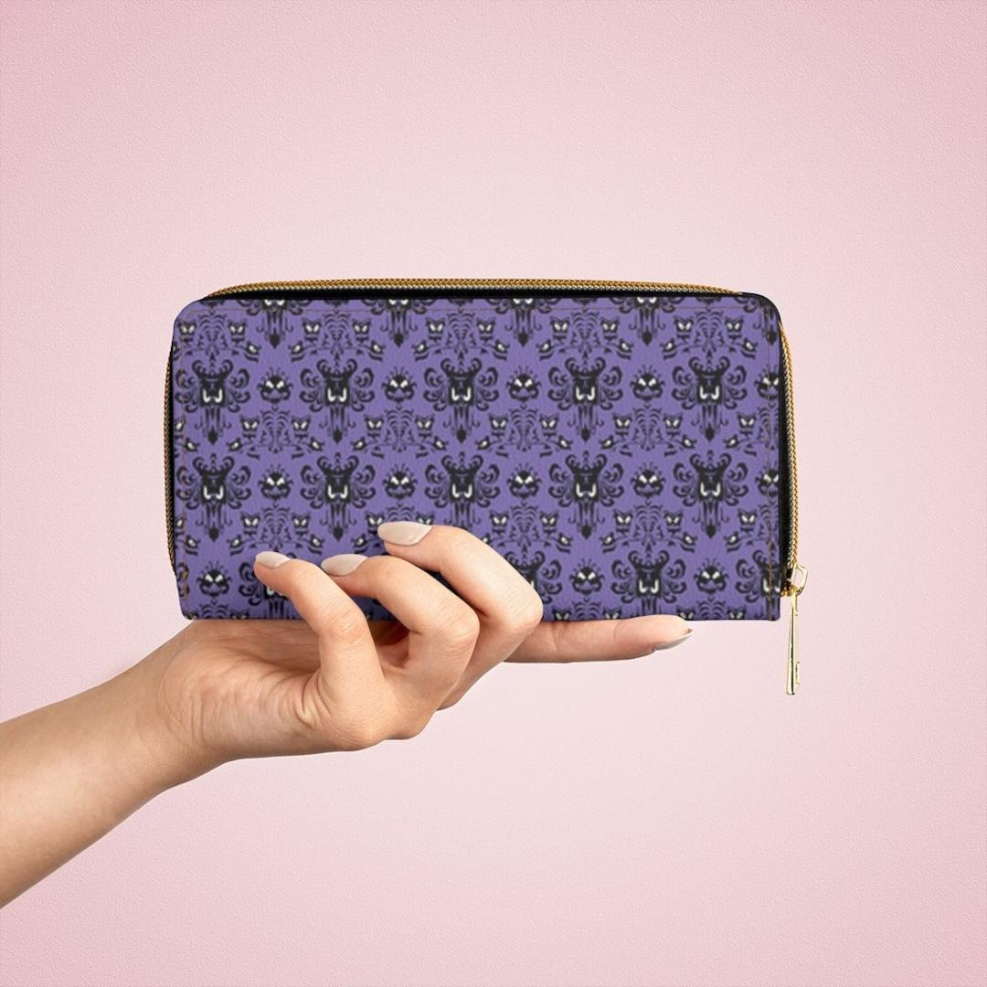 1080x1080 Haunted Mansion Wallpaper Disney Zipper Wallet