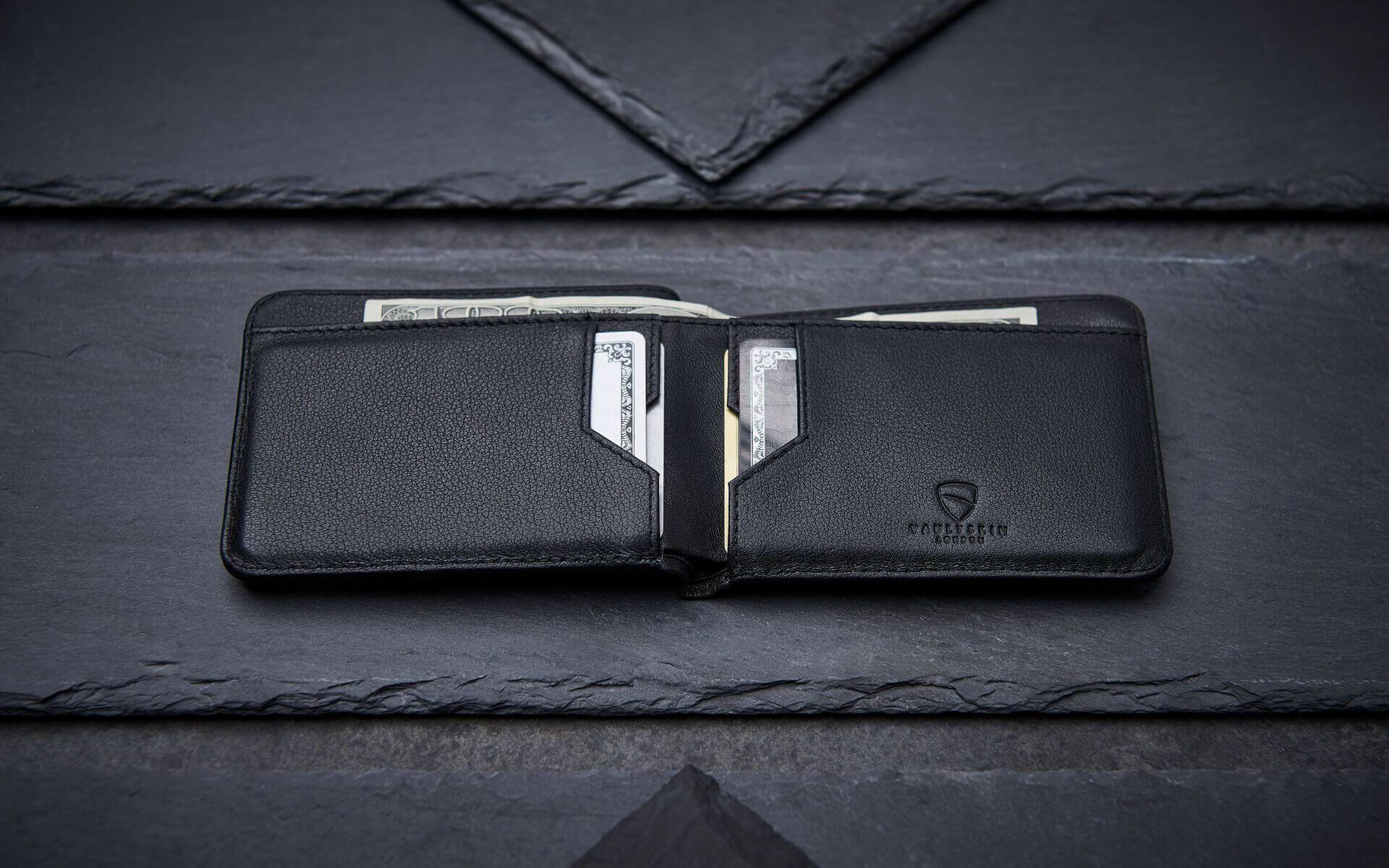 1920x1200 Vaultskin MANHATTAN ID Blocking Leather Wallet, Slim Front Pocket with ID Window