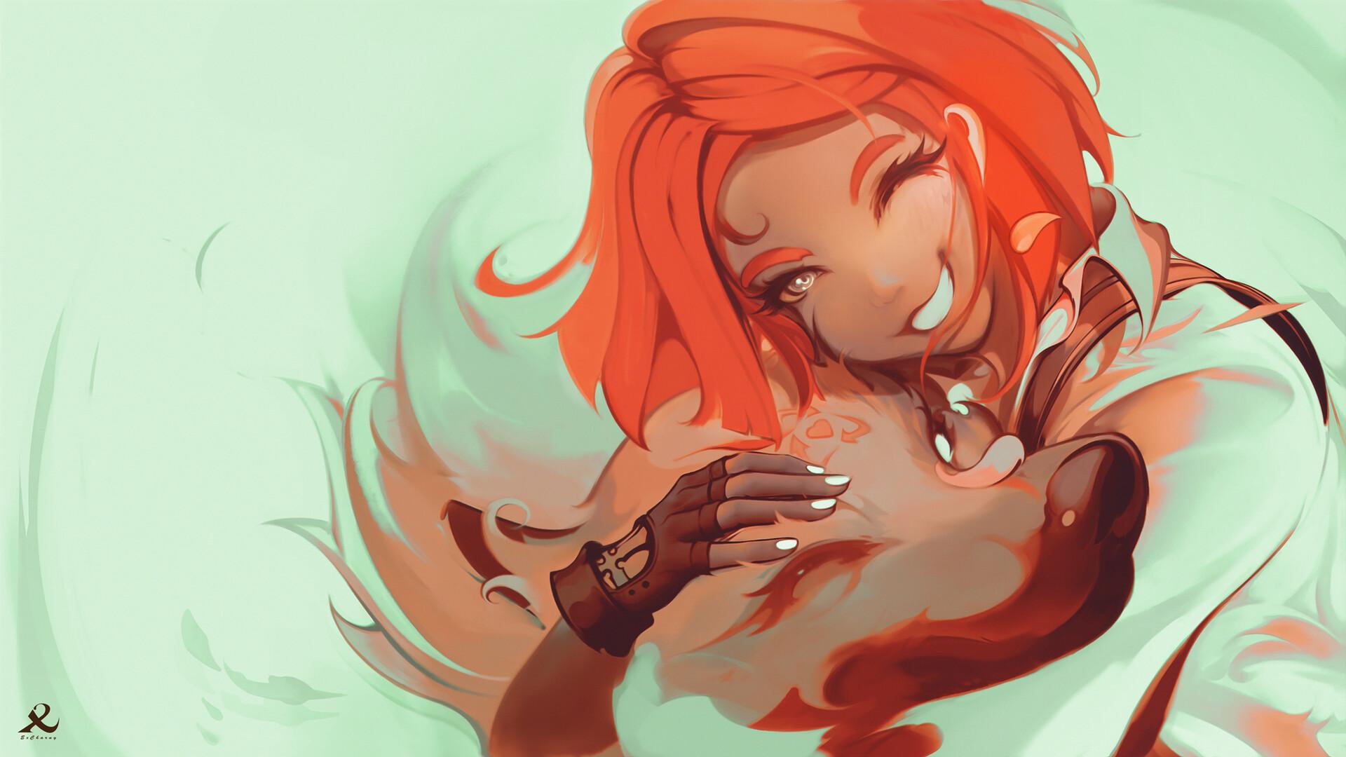 1920x1080 Giovanna [Guilty Gear Strive fanart]