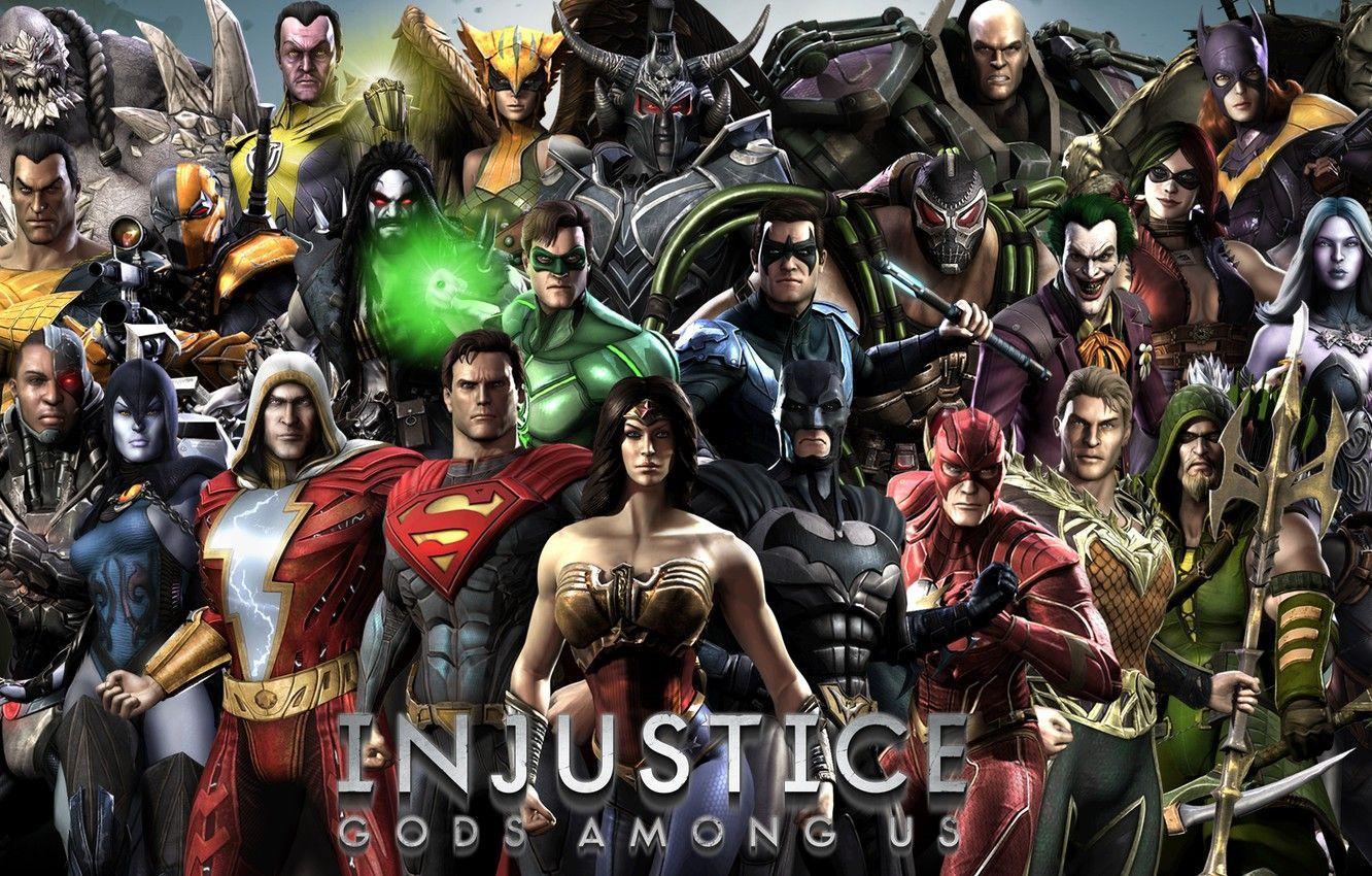 1332x850 Wallpaper Wonder Woman, Batman, Joker, Green Lantern