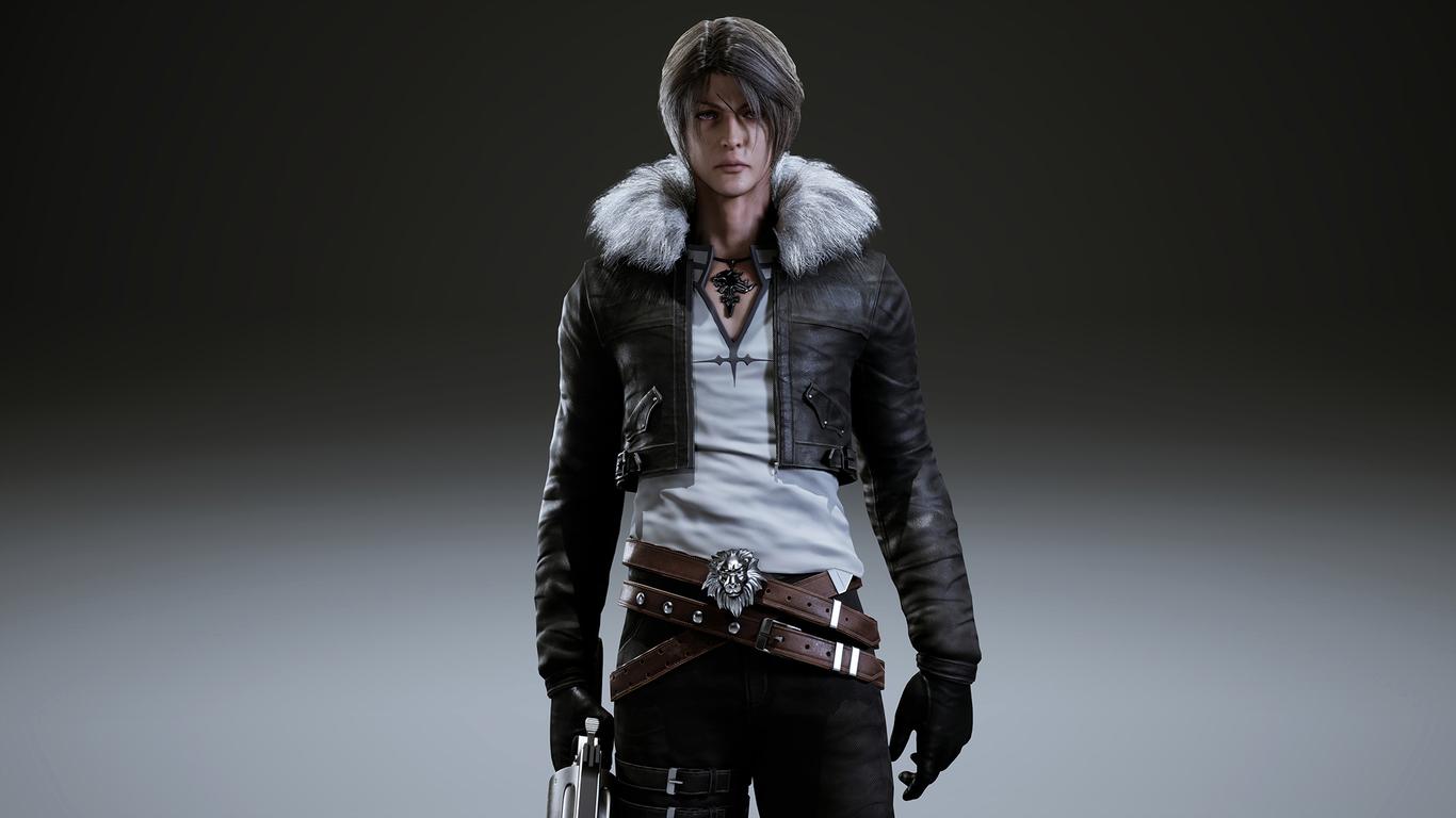 1366x768 Squall Leonhart Fanart Fantasy VIII