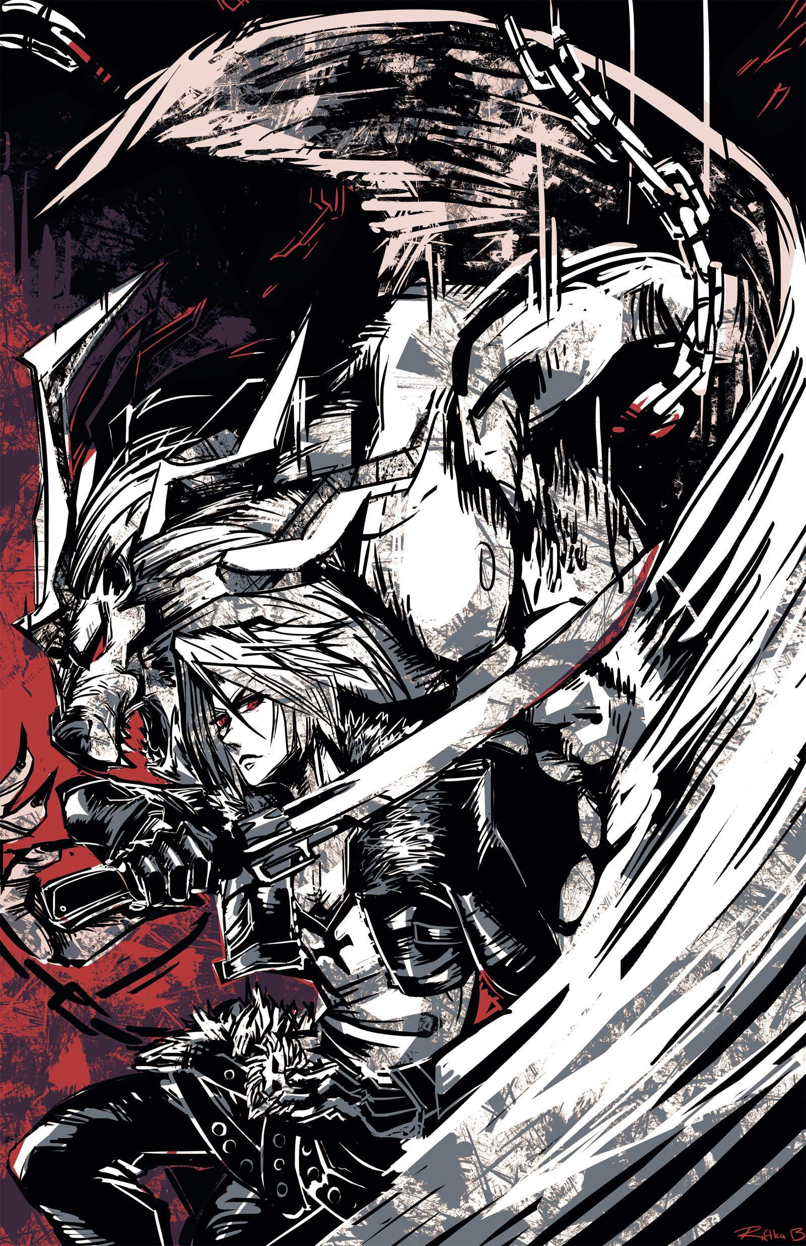 1600x2473 Squall Leonhart Wallpaper