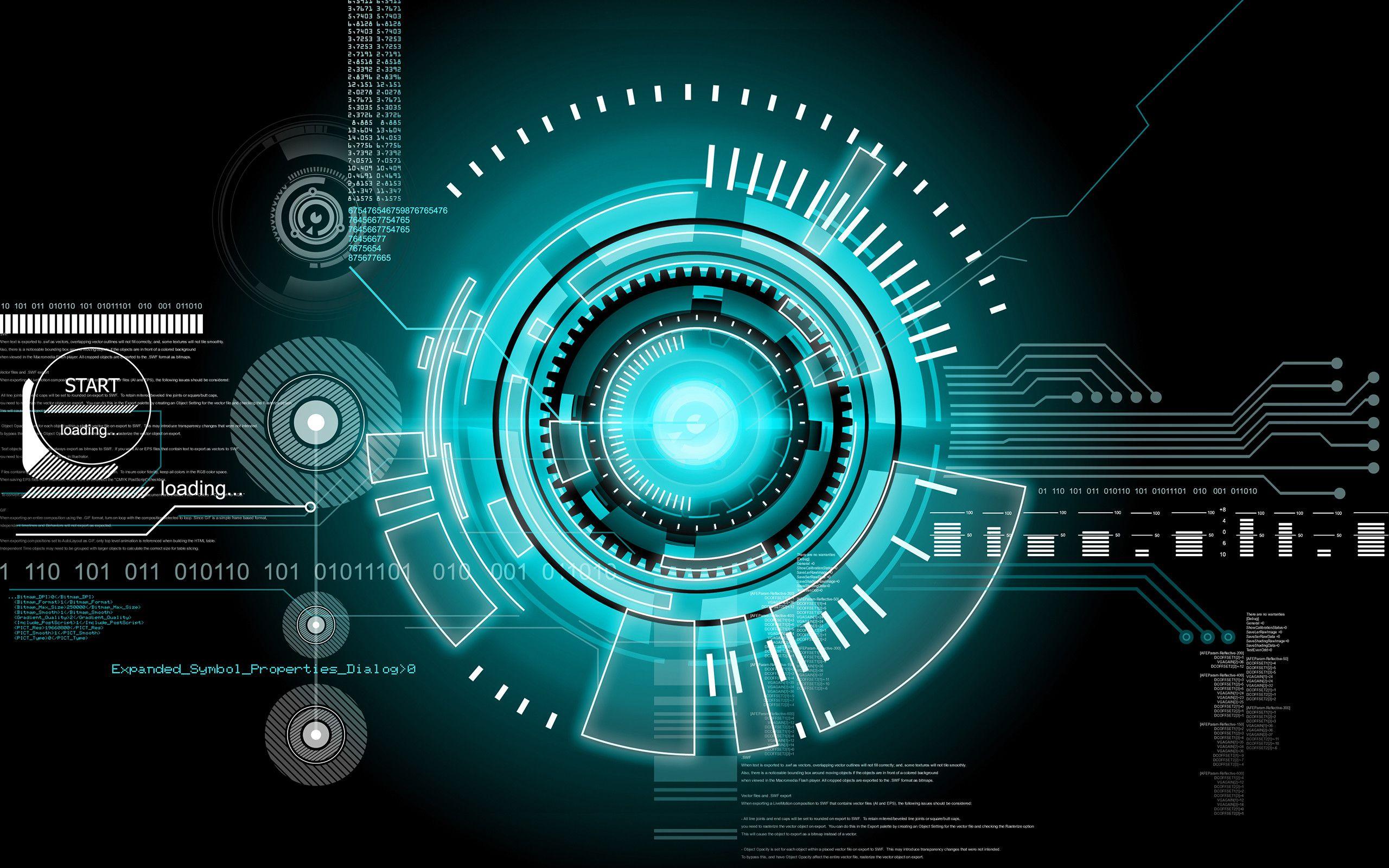 2560x1600 Futuristic Technology Wallpaper