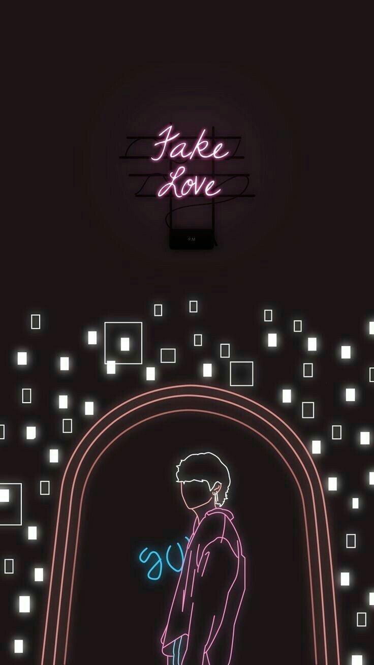 736x1308 Fuck fake friends Wallpaper Download