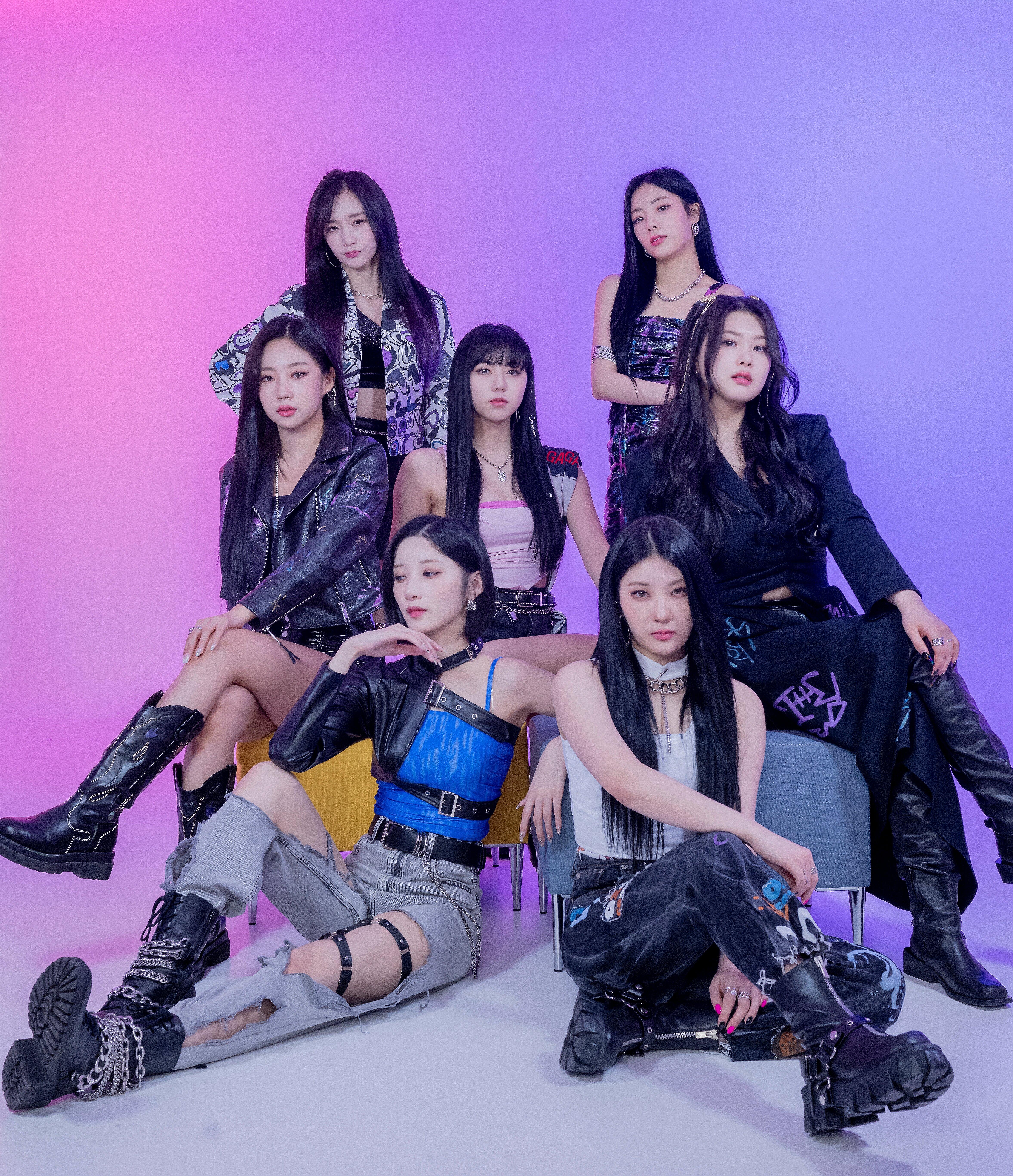 4710x5470 PURPLE KISS Mini Album 'memeM' Photohoot