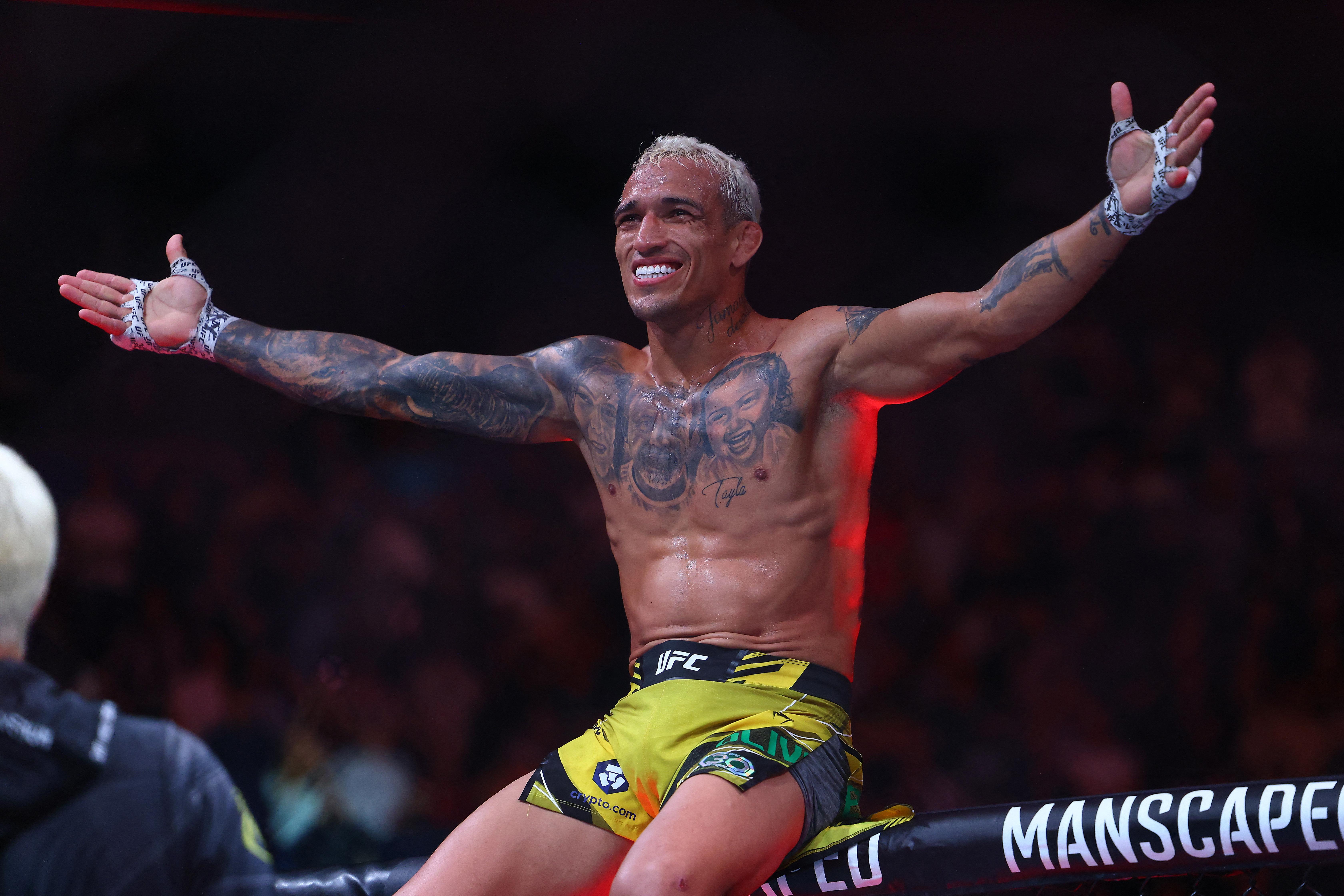 6723x4482 Charles Oliveira calls for Islam Makhachev rematch in 'champion's house' in Abu Dhabi