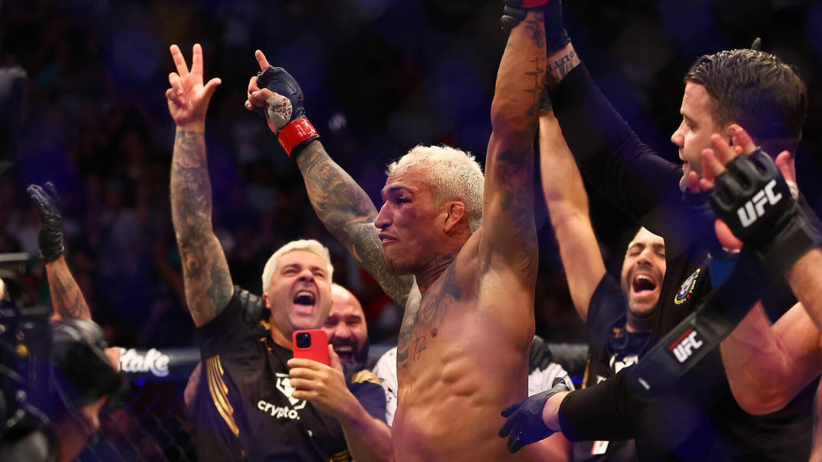 1600x900 UFC 274: Champ Oliveira misses weight, still wins against Gaethje