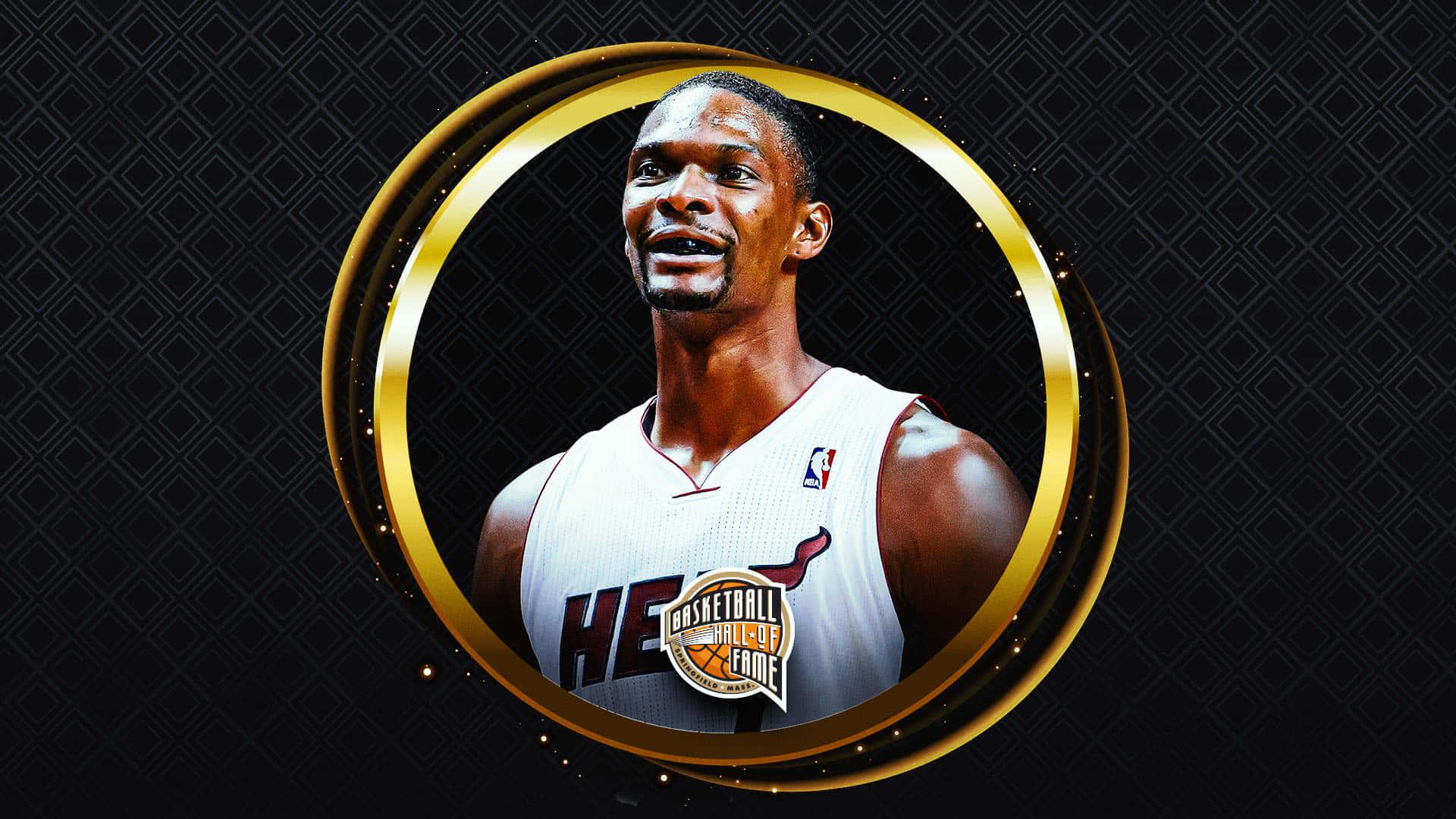 1920x1080 Download NBA Finals Hall Of Fame Poster Chris Bosh Wallpaper