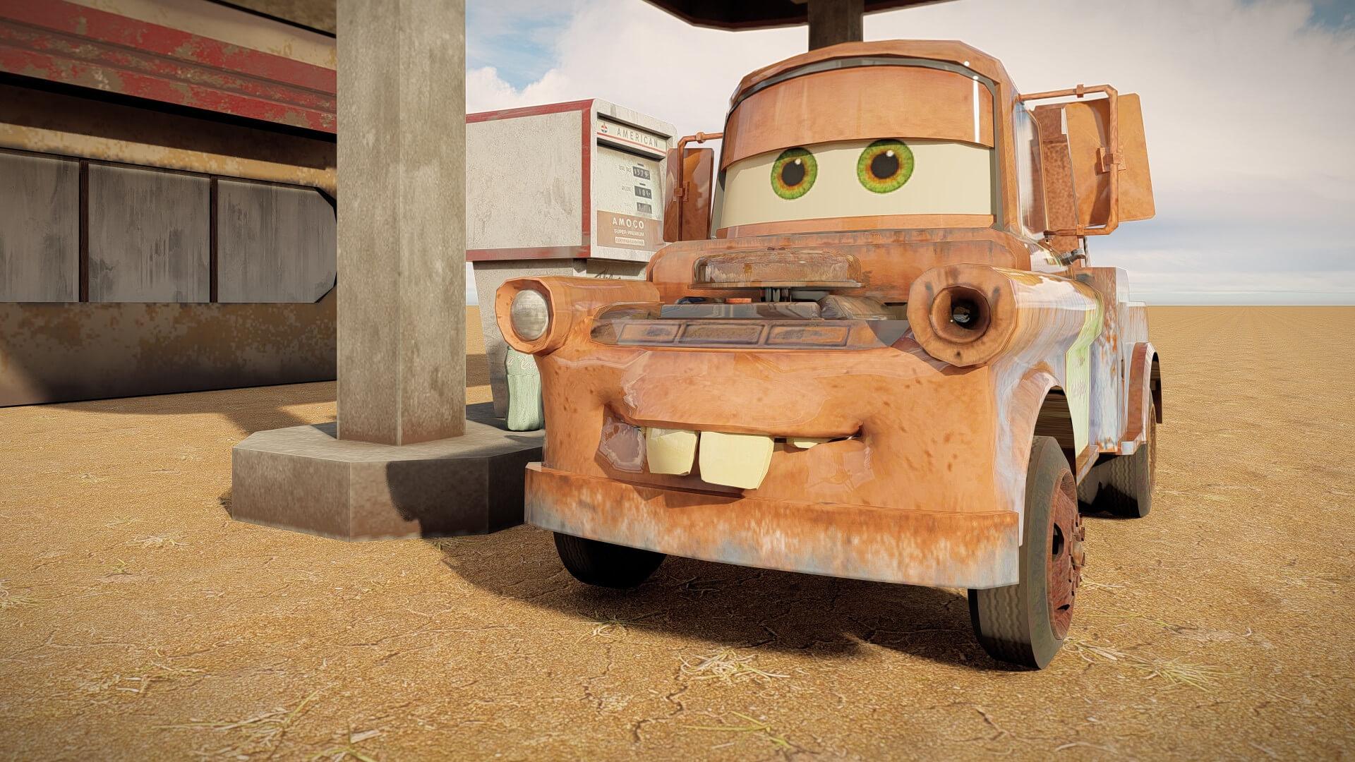 1920x1080 Pixar Cars Tow Mater