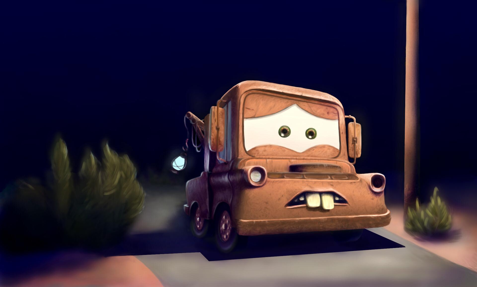 1920x1156 Tow Mater and the Ghostlight