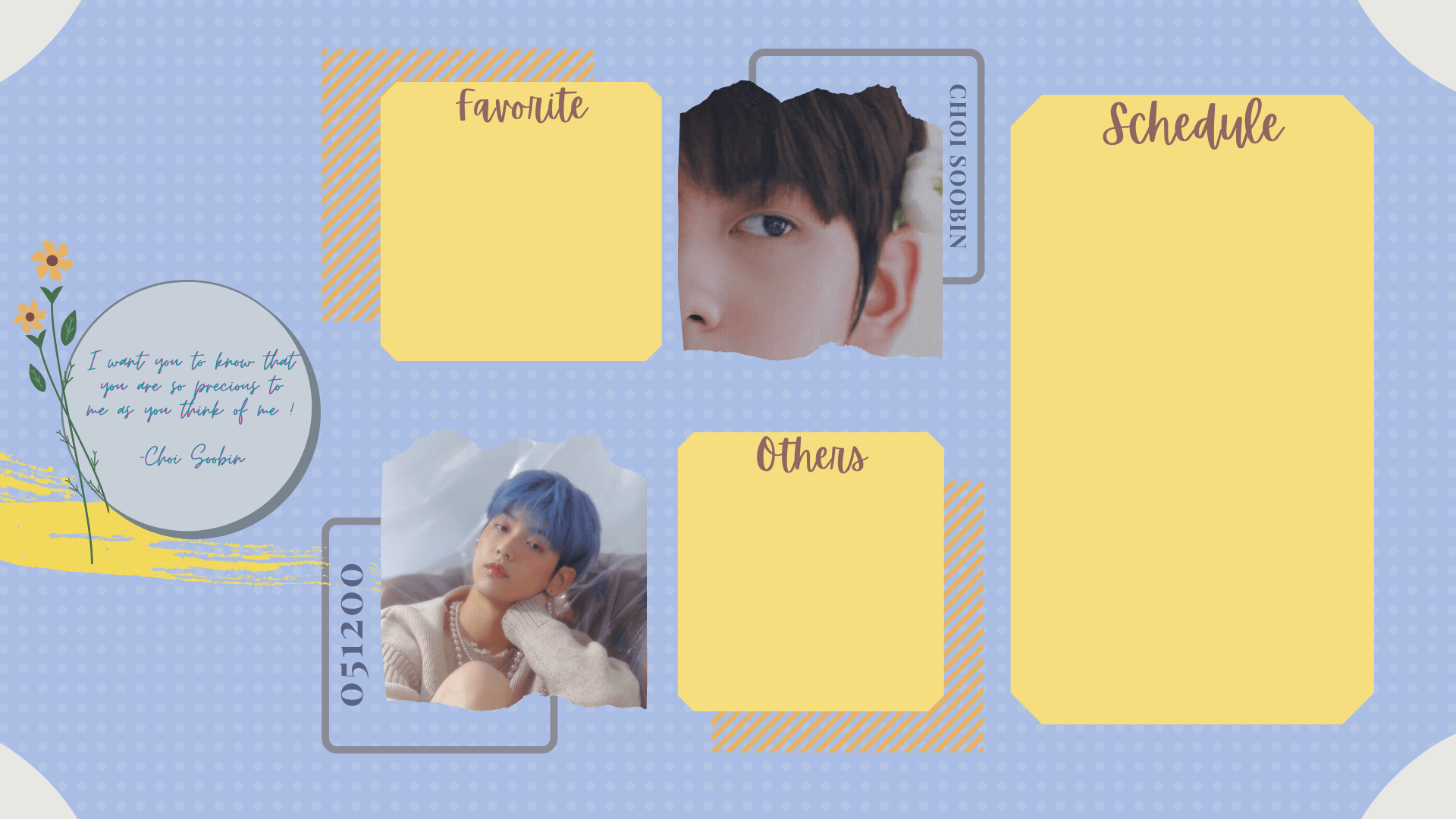 1920x1080 Aesthetic TXT Desktop Wallpaper