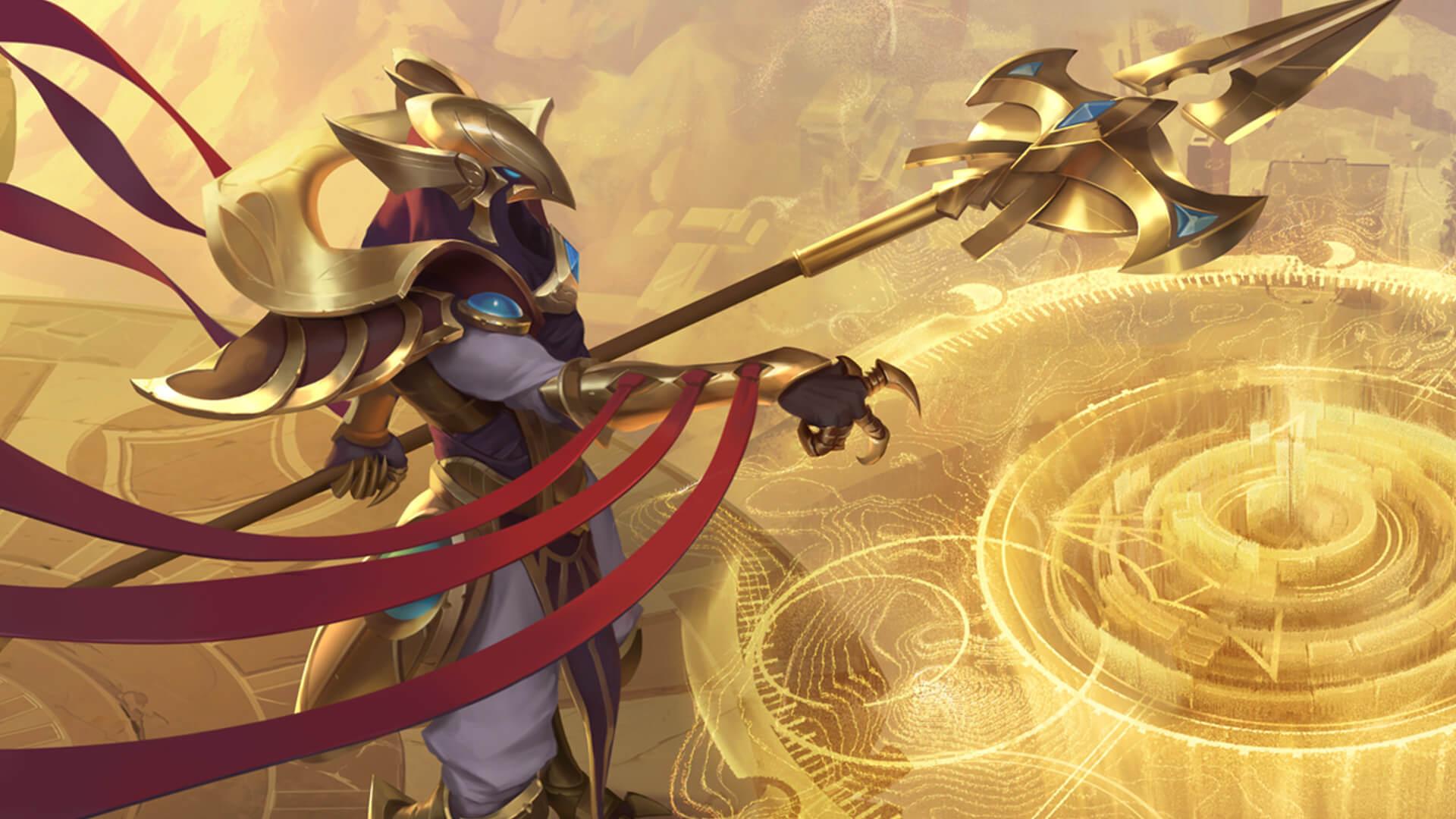 1920x1080 Legends of Runeterra your empire. The Empires of the Ascended Expansion arrives in patch 2.3.0 with a new region: Shurima, 9 champions, 110 collectible cards, and much more! ➡️