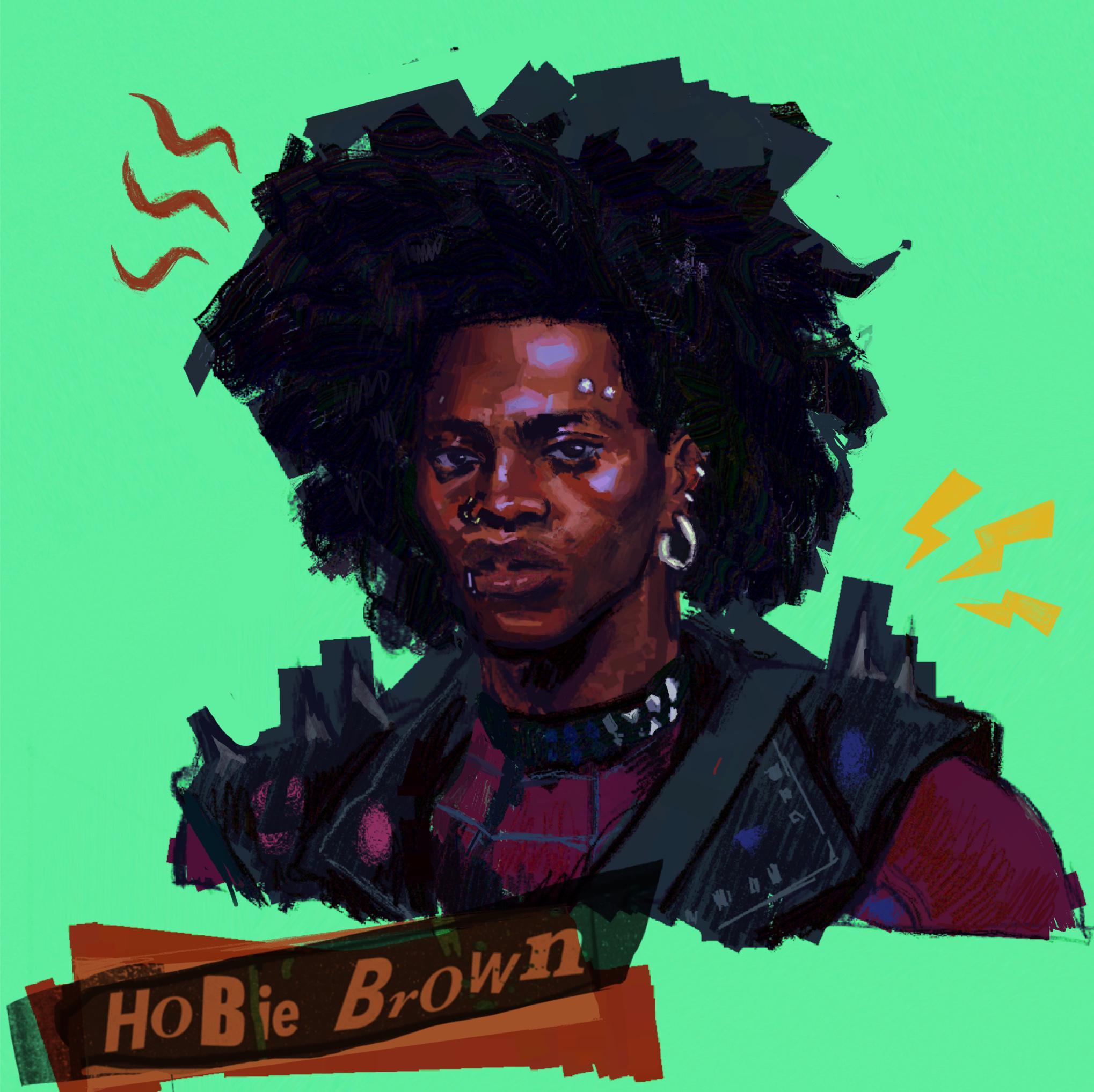 2038x2035 Tried to draw Hobie Brown in my style. Hope it doesn't get lost!