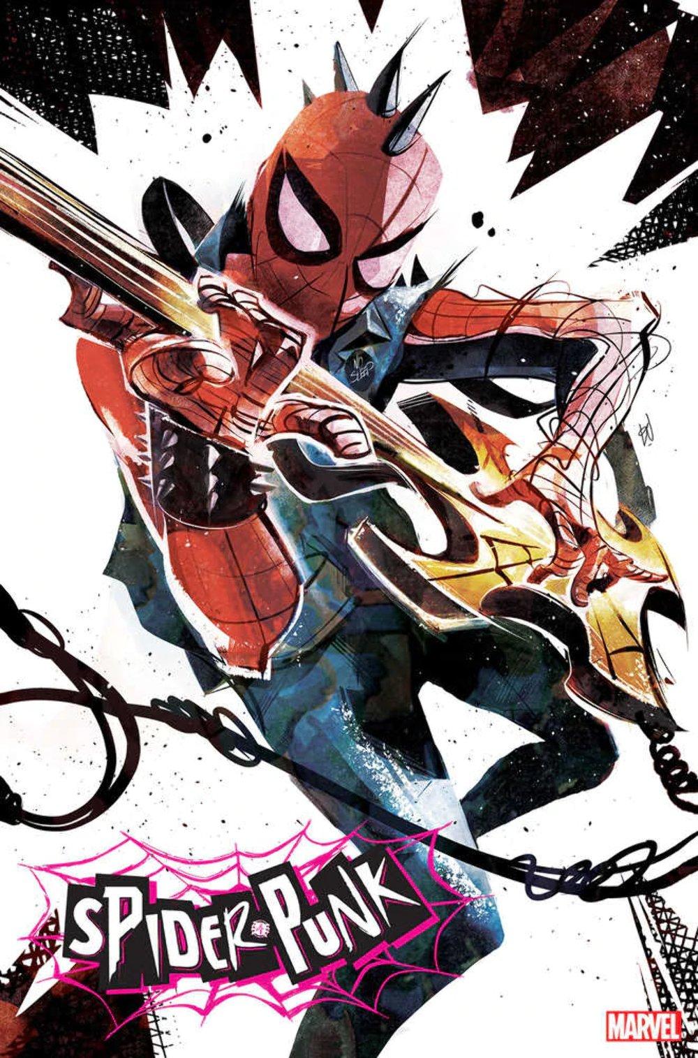 1000x1515 Spider Punk (Of 5) Del Mundo Variant. Comic Books Age / HipComic