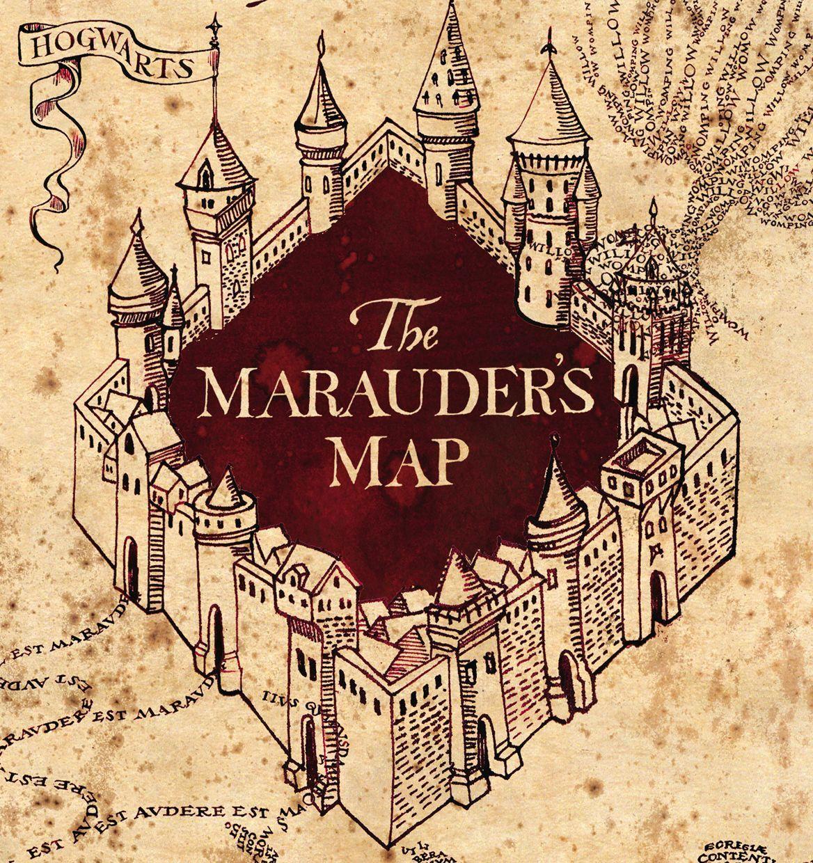 1168x1240 Imagine Mary Marauders Map Castle Free SVG Studio Harry Potter With