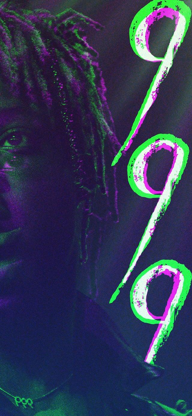 640x1386 Juice Wrld My Fault Wallpaper