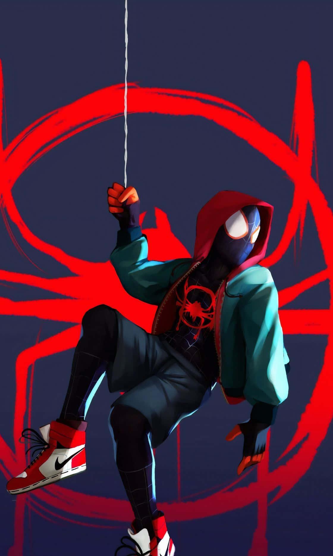 1120x1868 Miles Morales iPhone Wallpaper