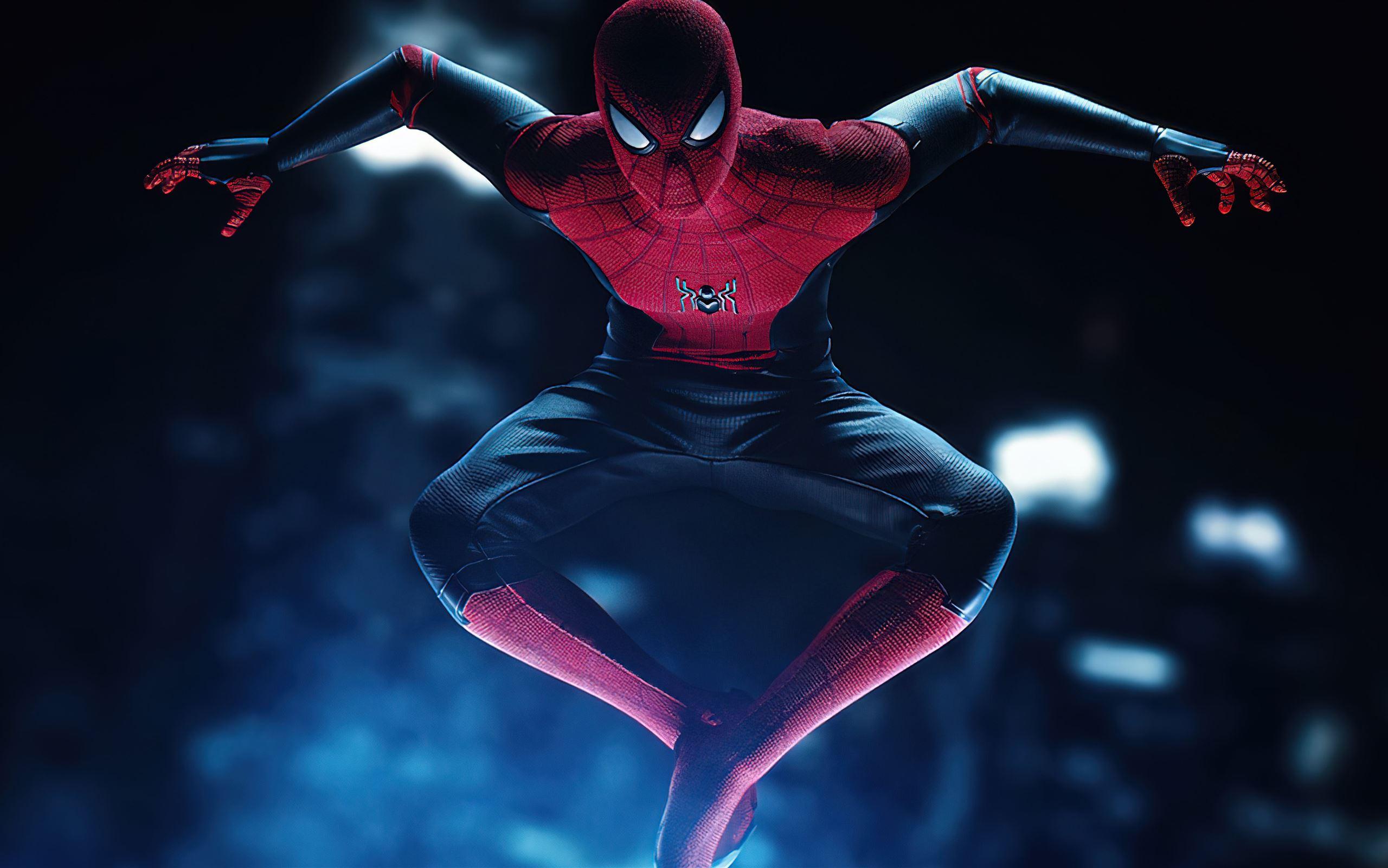 2560x1600 miles morales suit spiderman ps5 5k MacBook Pro Wallpaper Download