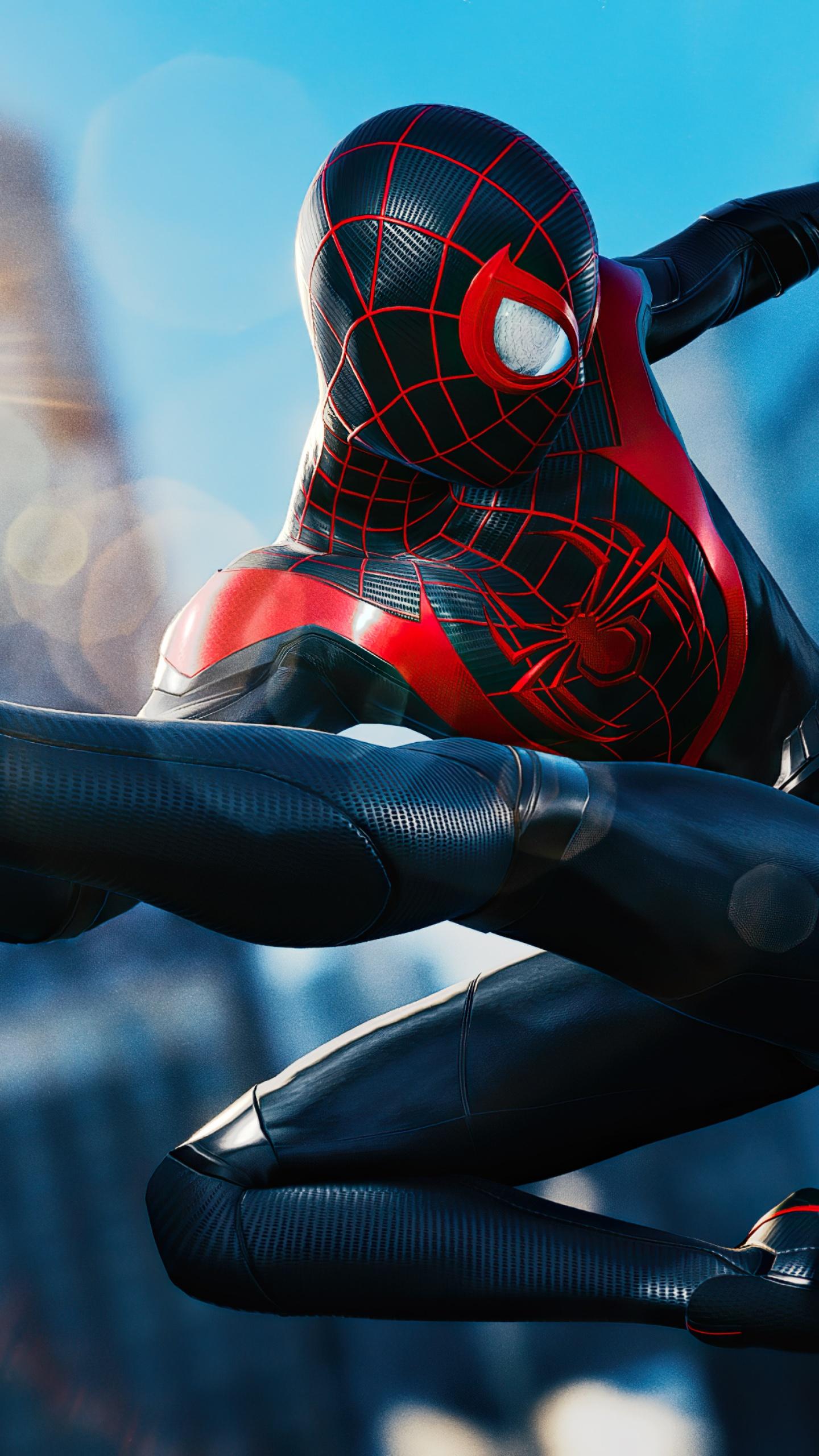 1440x2560 Marvel's Spider Man: Miles Morales Wallpaper 4K, Photo Mode