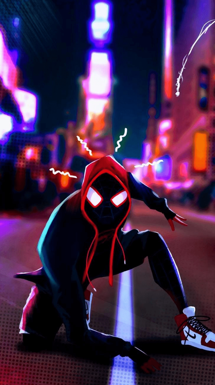 728x1300 Miles Morales Spider Man Wallpaper. Marvel Spiderman Art, Spider Man Wallpaper, Man Wallpaper