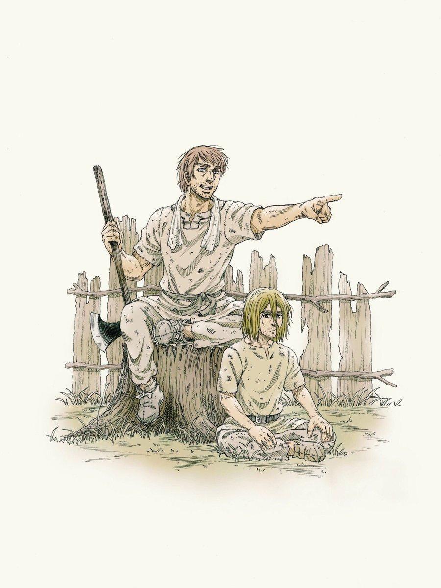 900x1200 Platon - “Vinland Saga” Season 2 Promotional Arts. Custom Wallpaper For Phones Tablets + Textless Versions. Wallpaper &amp; Textless Done By Me. “Thorfinn &amp; Einar” Tablets (1st And 2nd), For