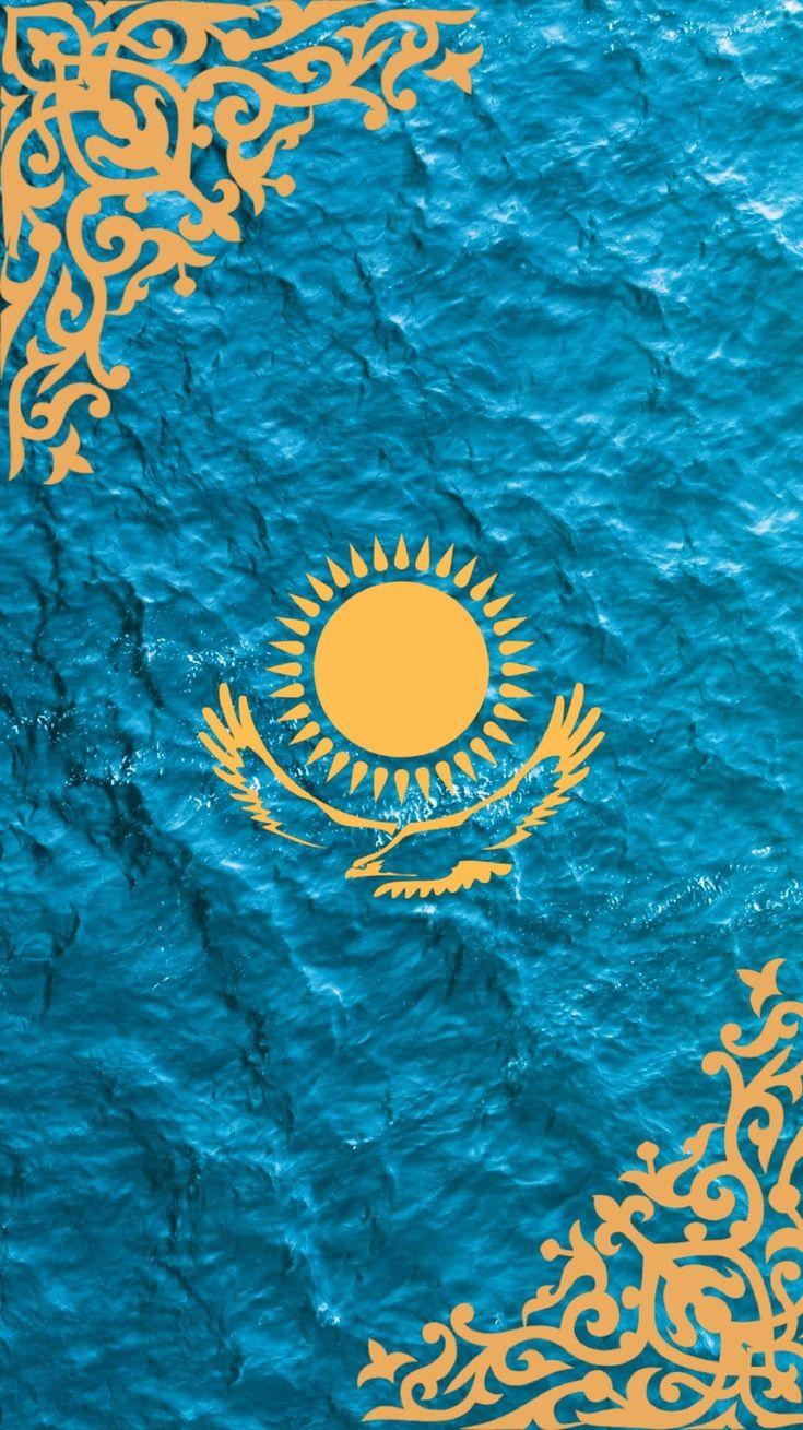 735x1309 my. Kazakhstan flag, Kazakh flag, Anime scenery wallpaper