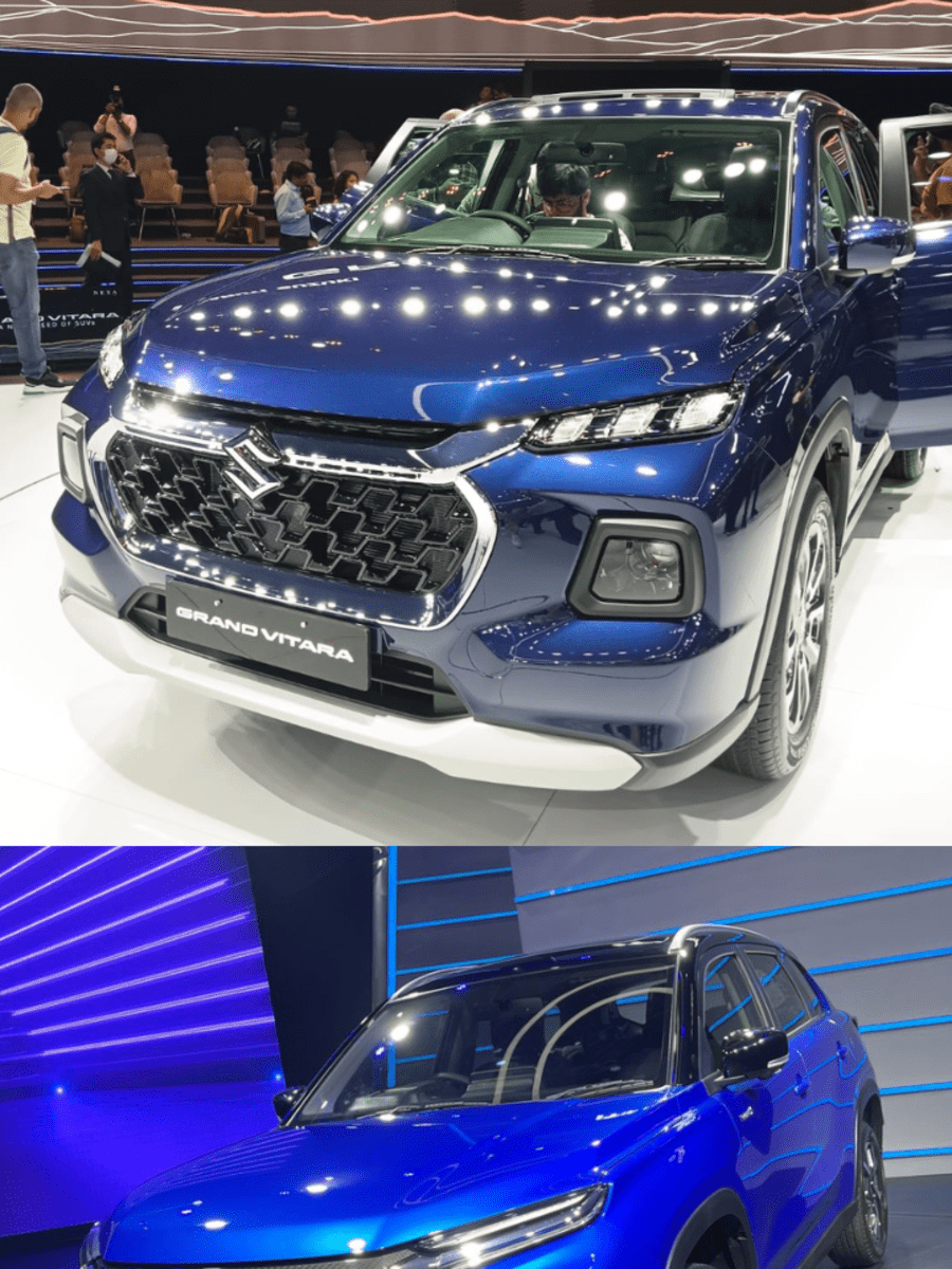 900x1200 ​Maruti Suzuki Grand Vitara vs Toyota Urban Cruiser Hyryder in pics. Times of India