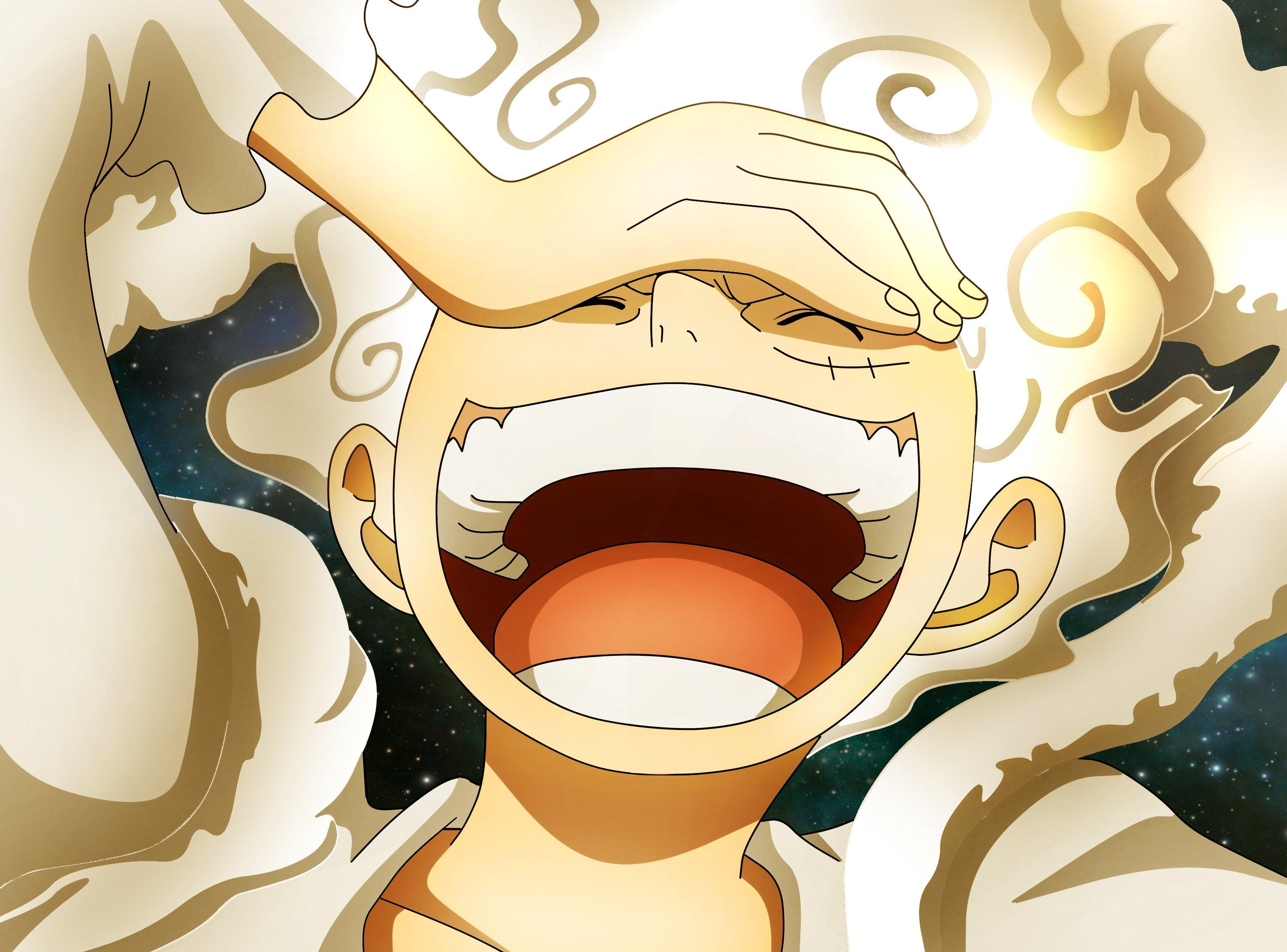 3000x2221 Luffy Gear 5 Desktop Wallpaper