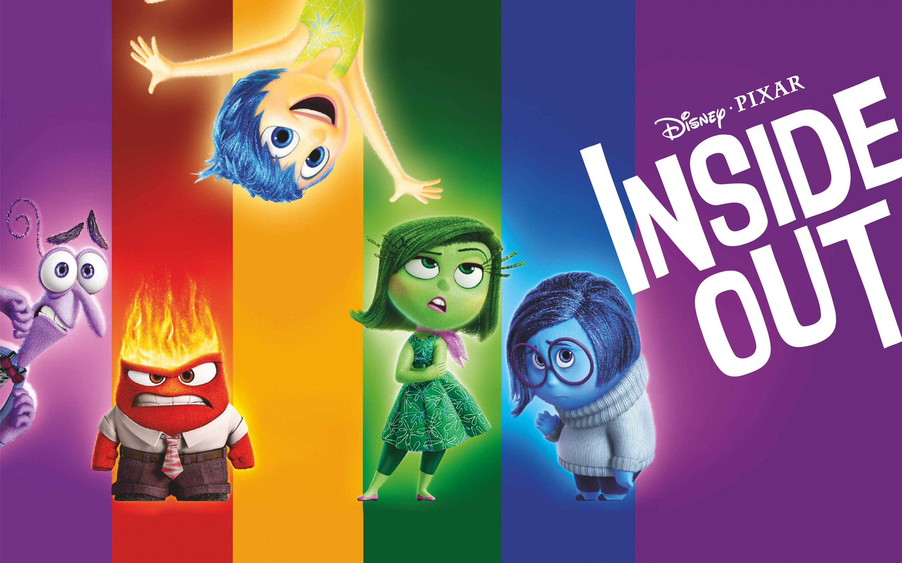 2880x1800 Anger Inside Out Disgust Inside Out Fear Inside Out Inside Out Joy Inside Out Sadness Inside Out Wallpaper:2880x1800
