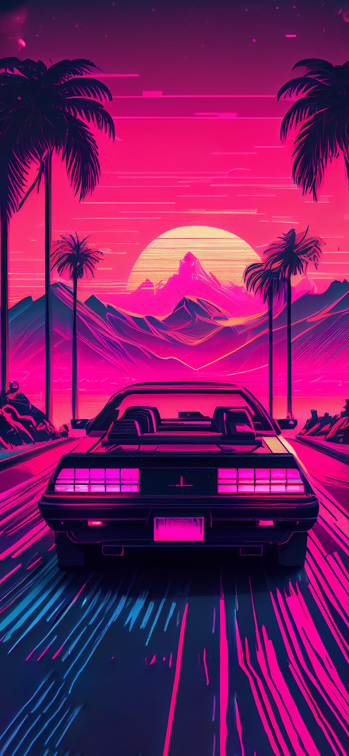 Synthwave Car Wallpapers - Top Free Synthwave Car Backgrounds ...