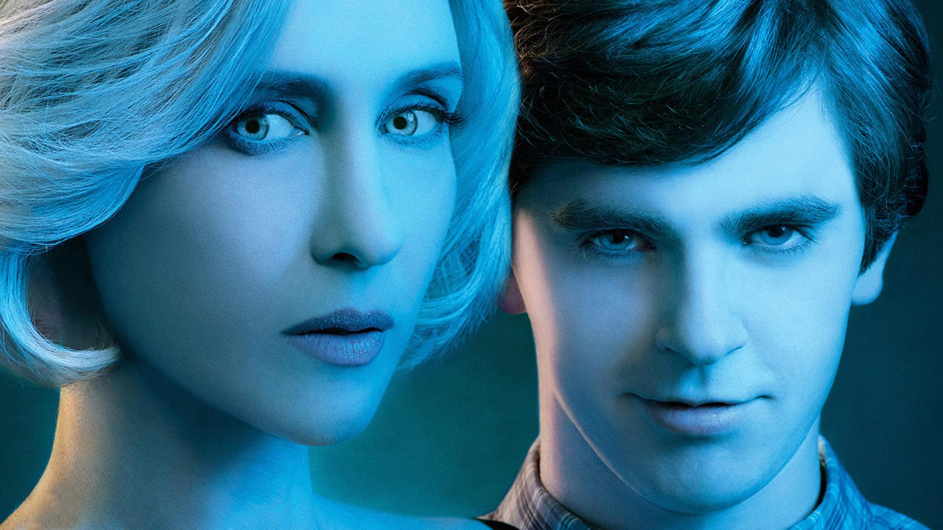 1920x1080 Mobile wallpaper: Tv Show, Bates Motel, Vera Farmiga, Freddie Highmore, 748058 download the picture for free