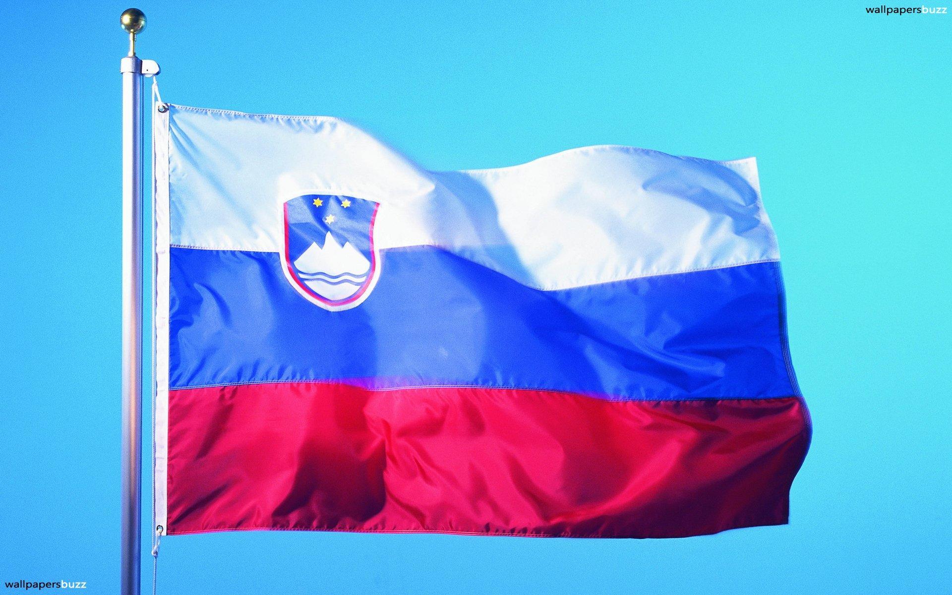 1920x1200 Slovenia Flag Wallpaper