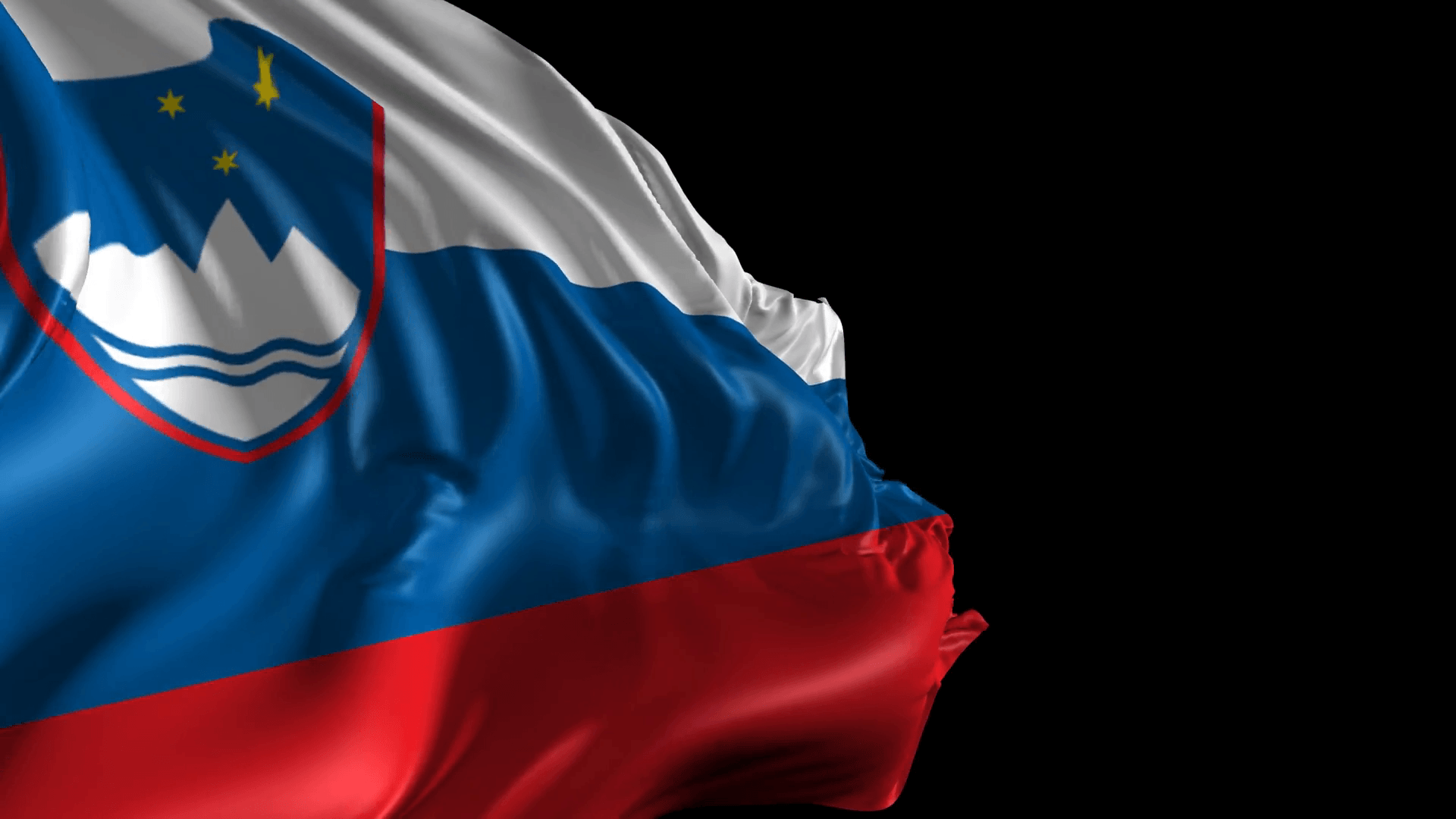 1920x1080 Slovenia Flag Wallpaper