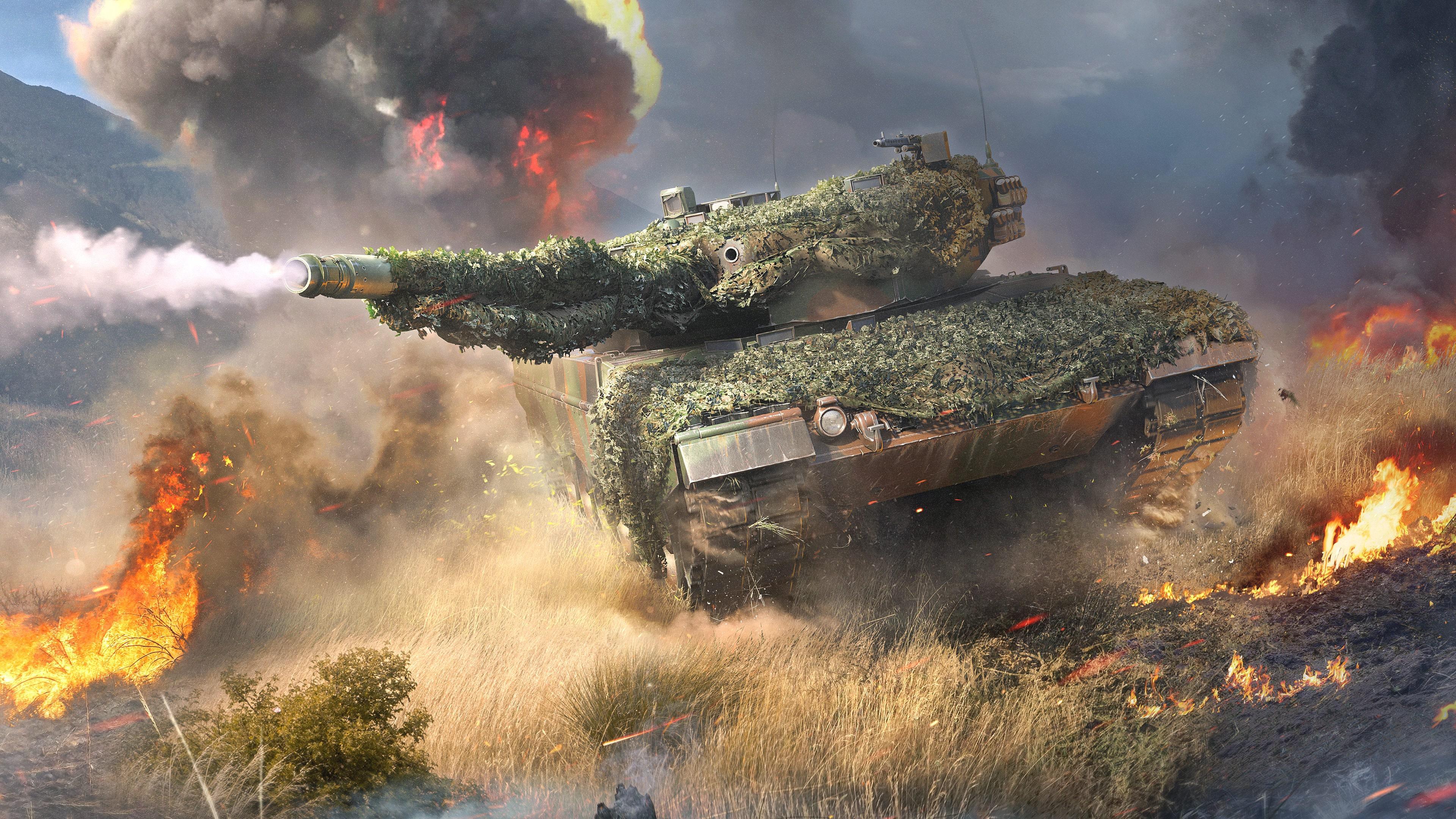 3840x2160 4K Leopard 2 Wallpaper and Background Image