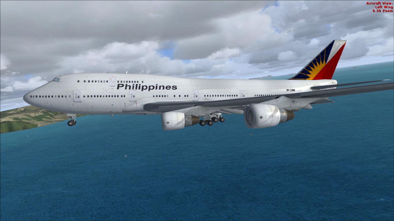 1366x768 Philippine Airlines Boeing 747 400