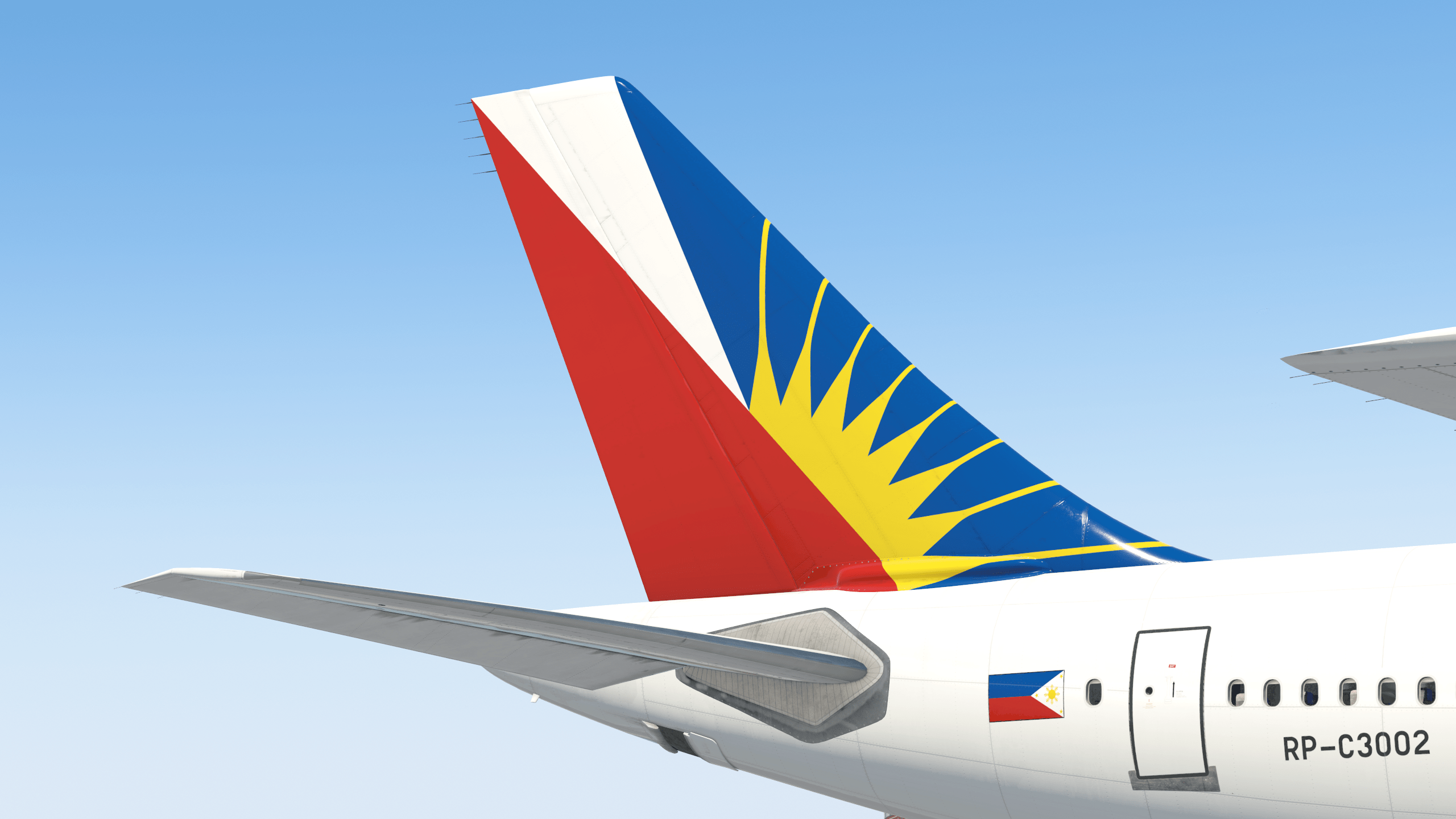 2560x1440 Philippine Airlines (RP C3002)